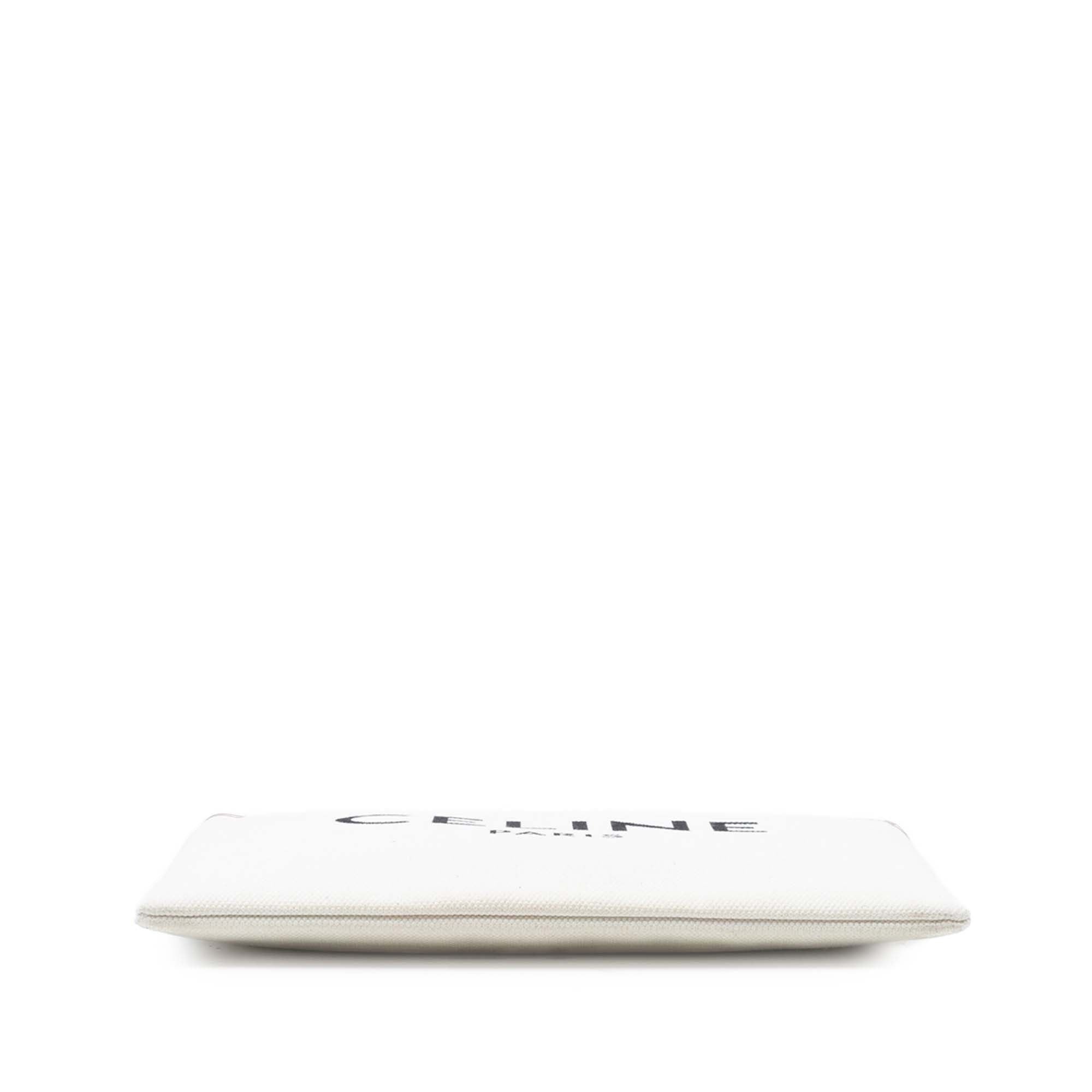 Celine Large Canvas Logo Clutch Size ONE SIZE - 3 Thumbnail