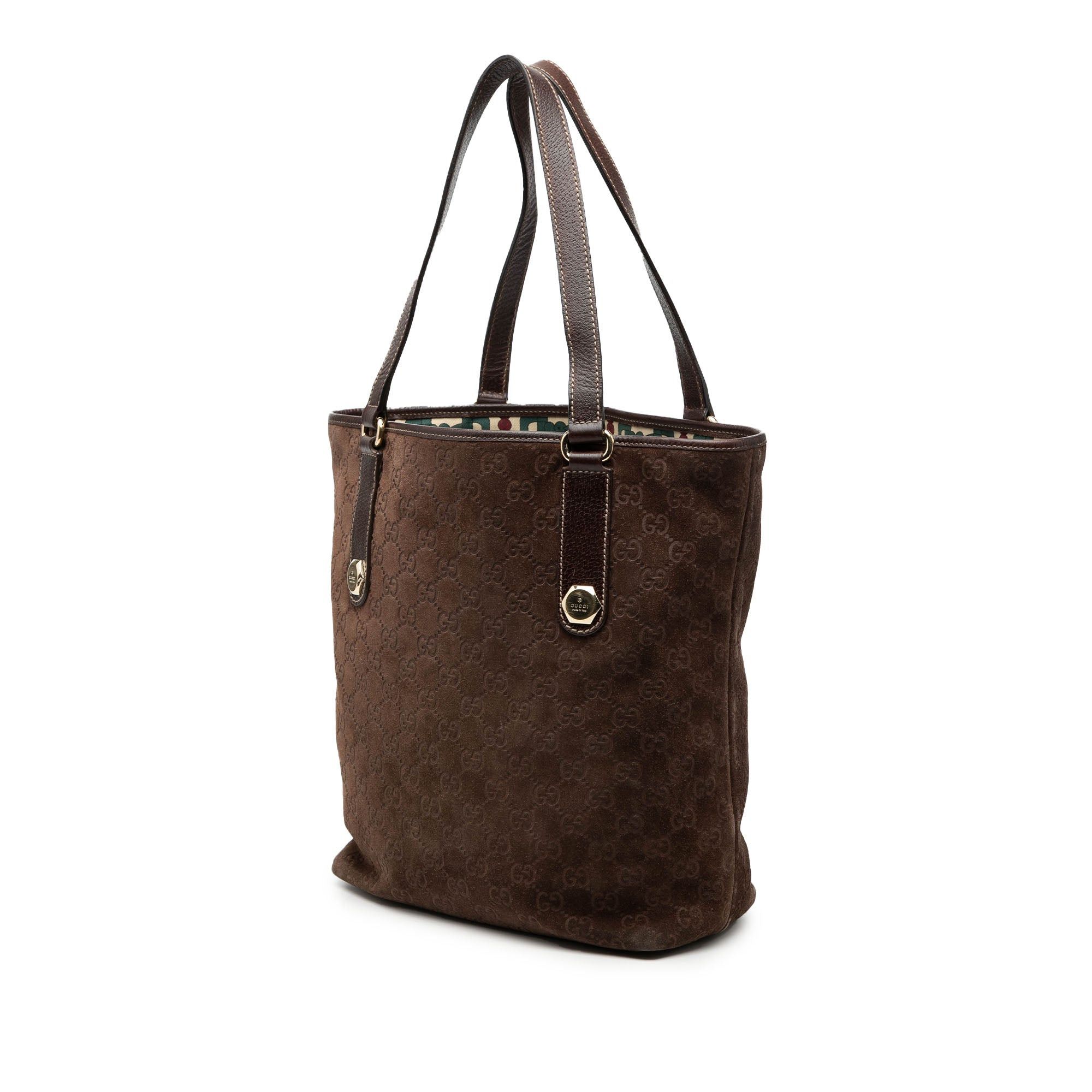Gucci GG Suede Charmy Tote Size ONE SIZE - 2 Thumbnail