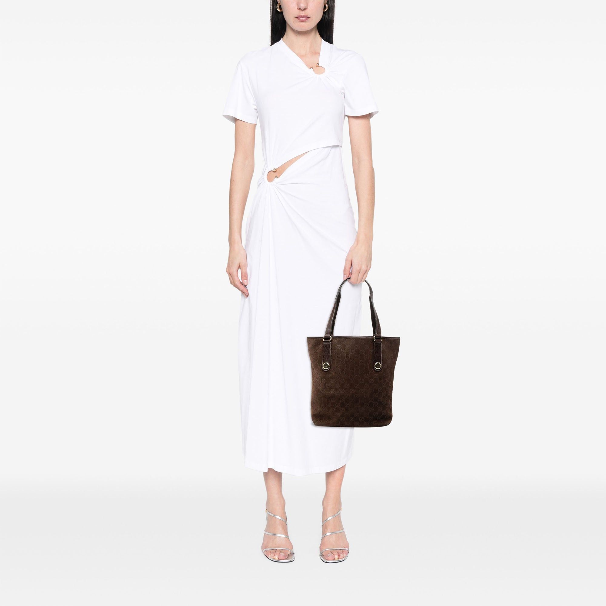 Gucci GG Suede Charmy Tote Size ONE SIZE - 7 Thumbnail
