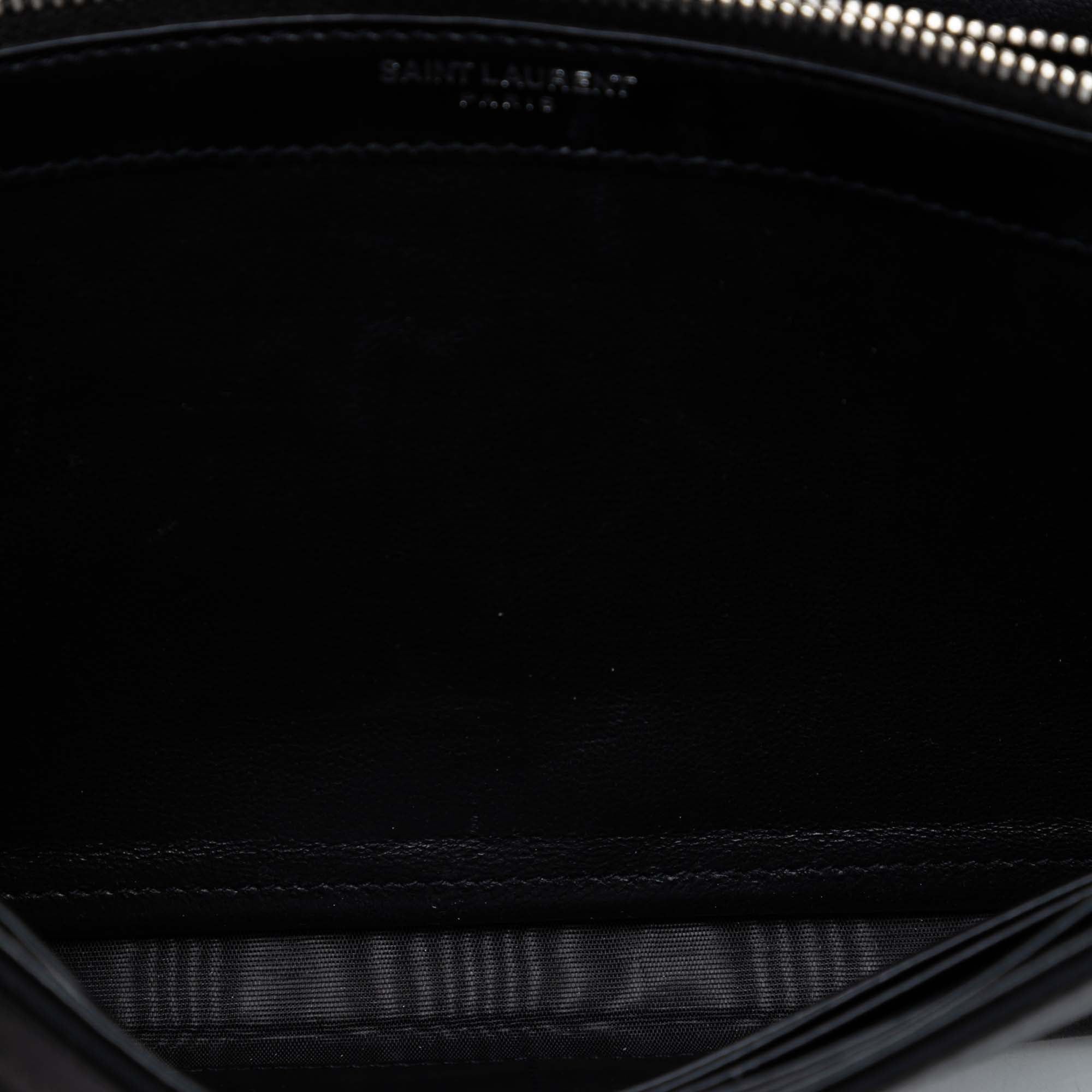 Saint Laurent Paris Sequin Monogram Kate Wallet on Chain Size ONE SIZE - 4 Thumbnail