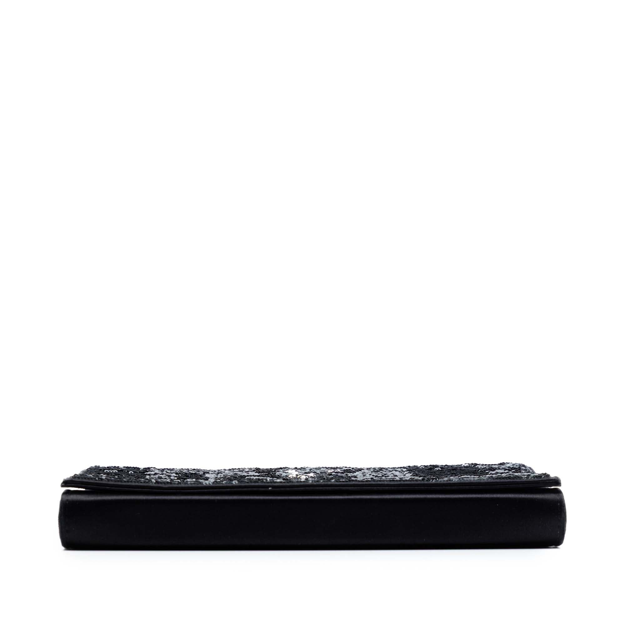 Saint Laurent Paris Sequin Monogram Kate Wallet on Chain Size ONE SIZE - 3 Thumbnail