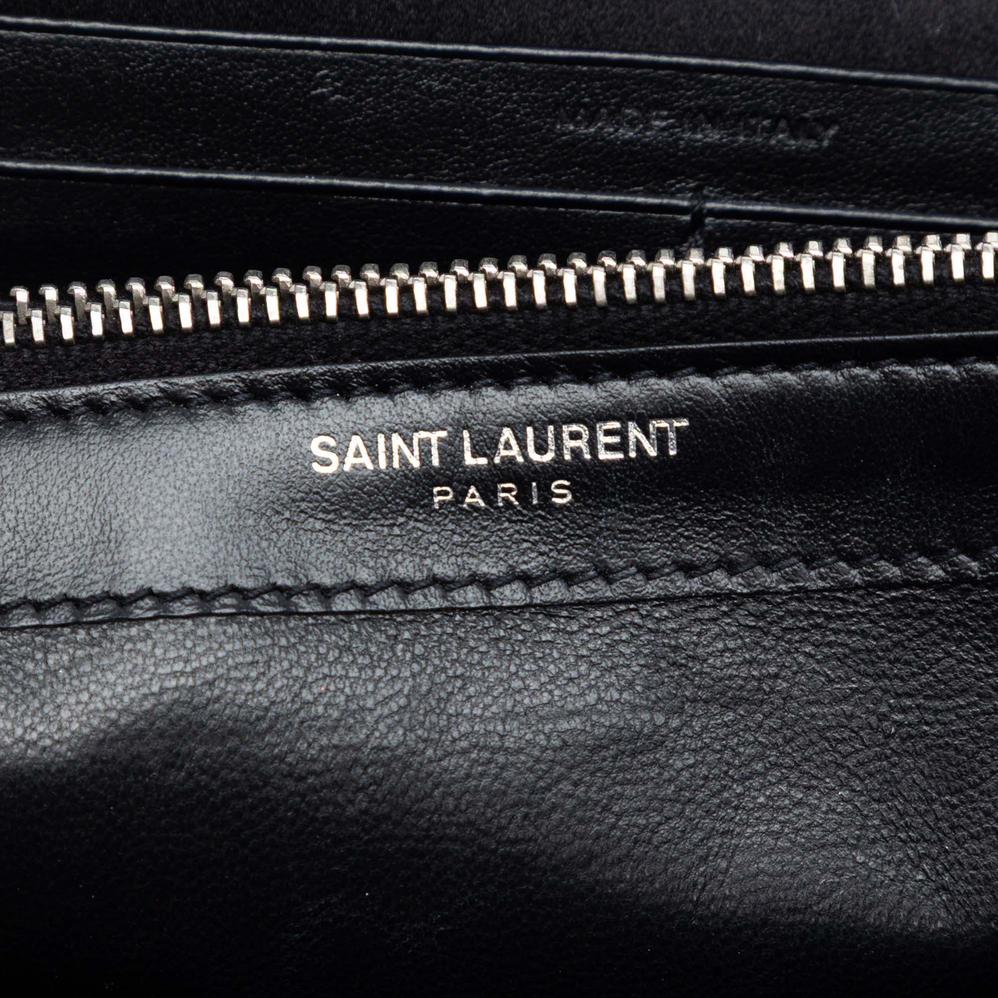 Saint Laurent Paris Sequin Monogram Kate Wallet on Chain Size ONE SIZE - 5 Thumbnail