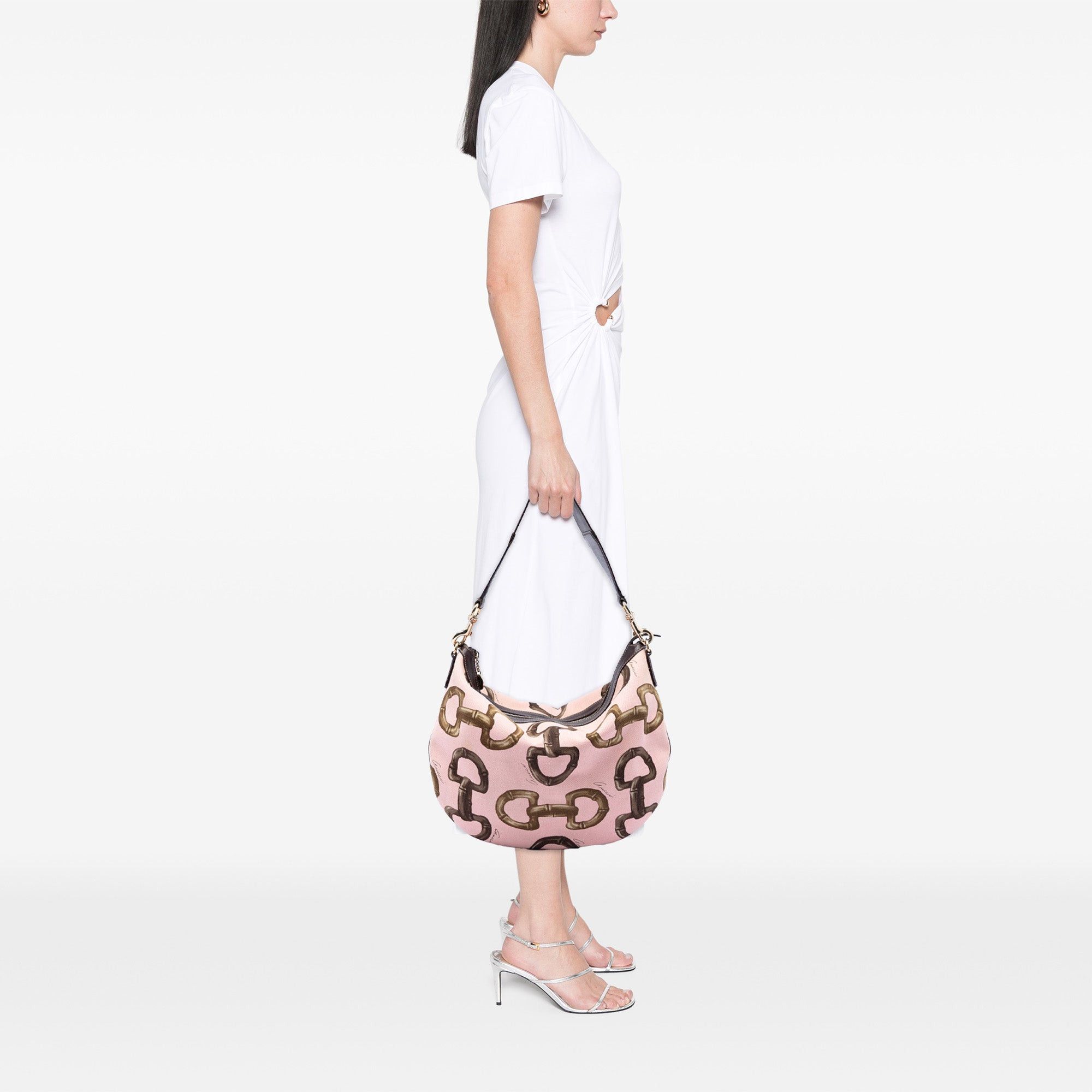 Gucci Horsebit Canvas Hobo Size ONE SIZE - 7 Thumbnail