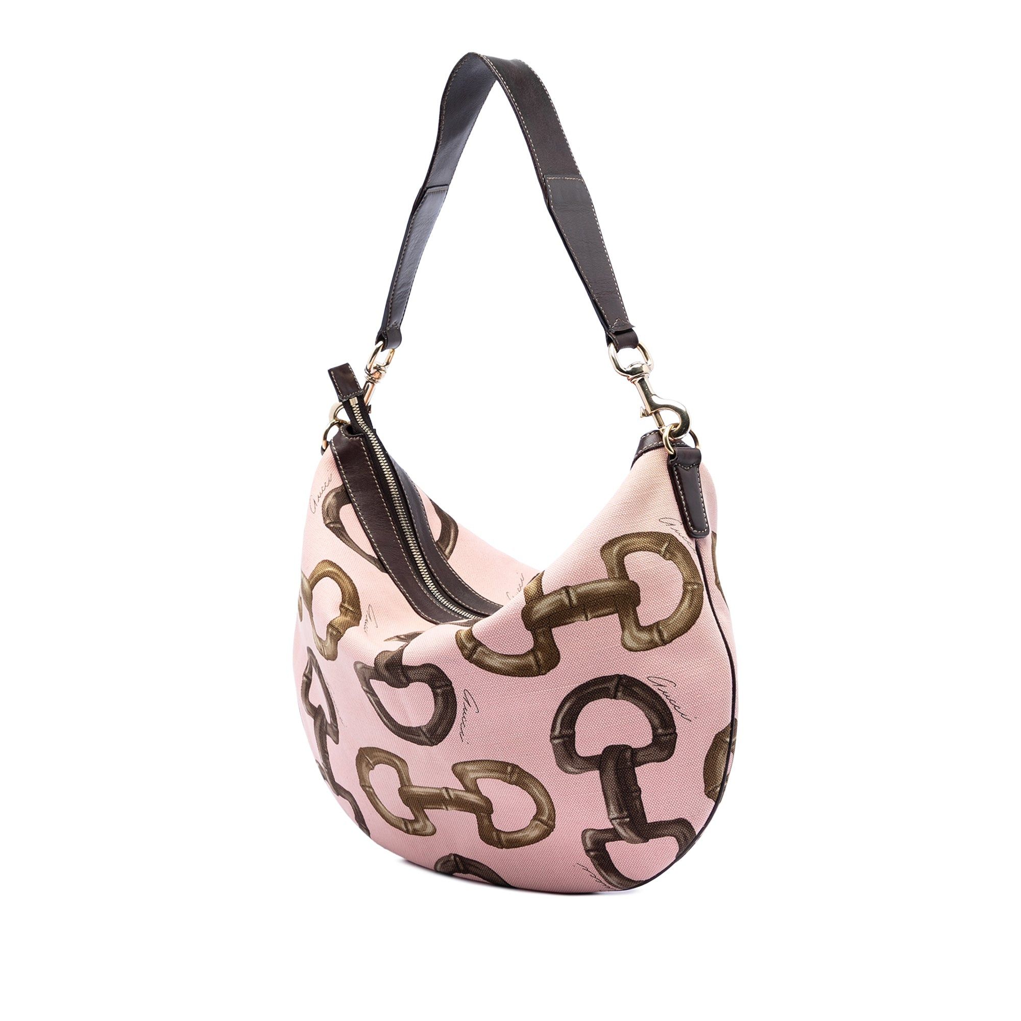 Gucci Horsebit Canvas Hobo Size ONE SIZE - 2 Thumbnail