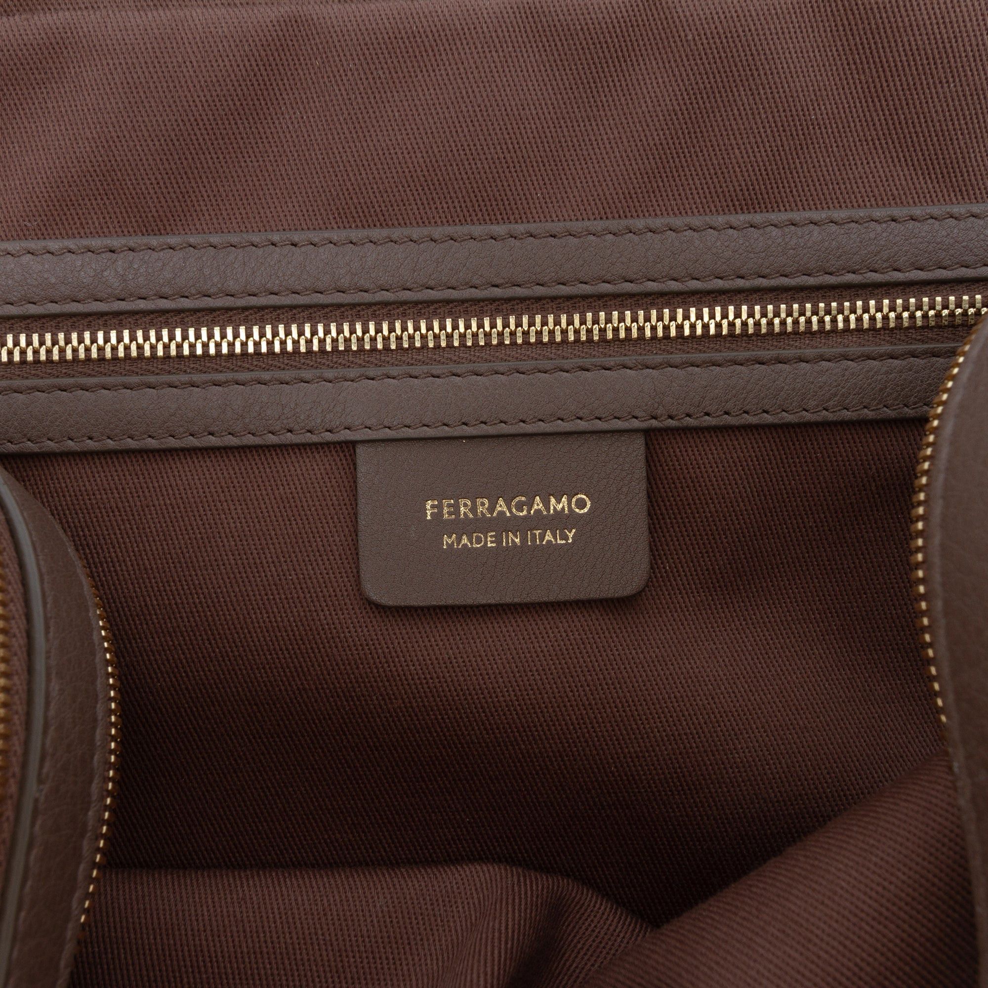 Salvatore Ferragamo Leather Stella Triple Zip Satchel Size ONE SIZE - 6 Thumbnail