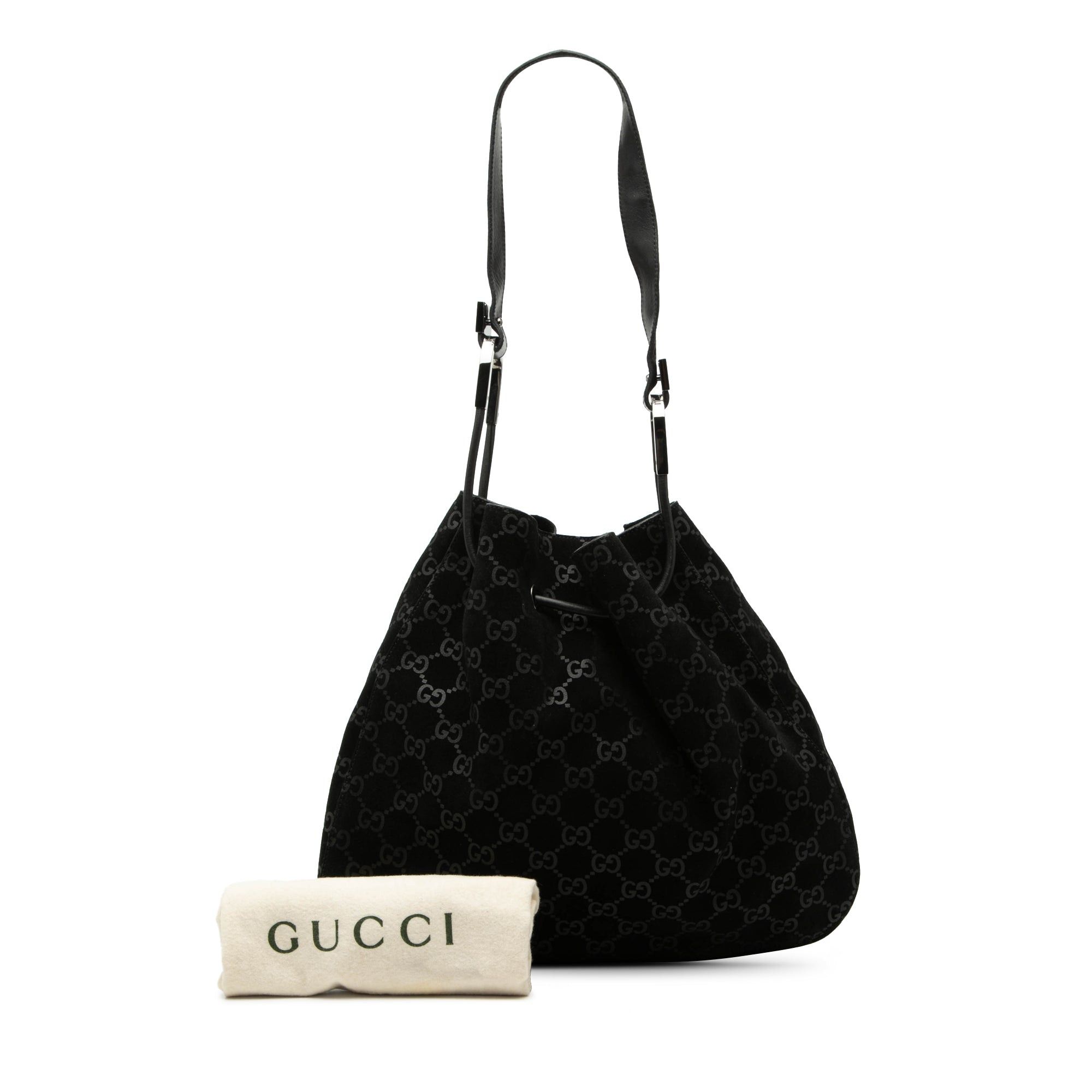 Gucci GG Suede Shoulder Bag Size ONE SIZE - 8 Thumbnail