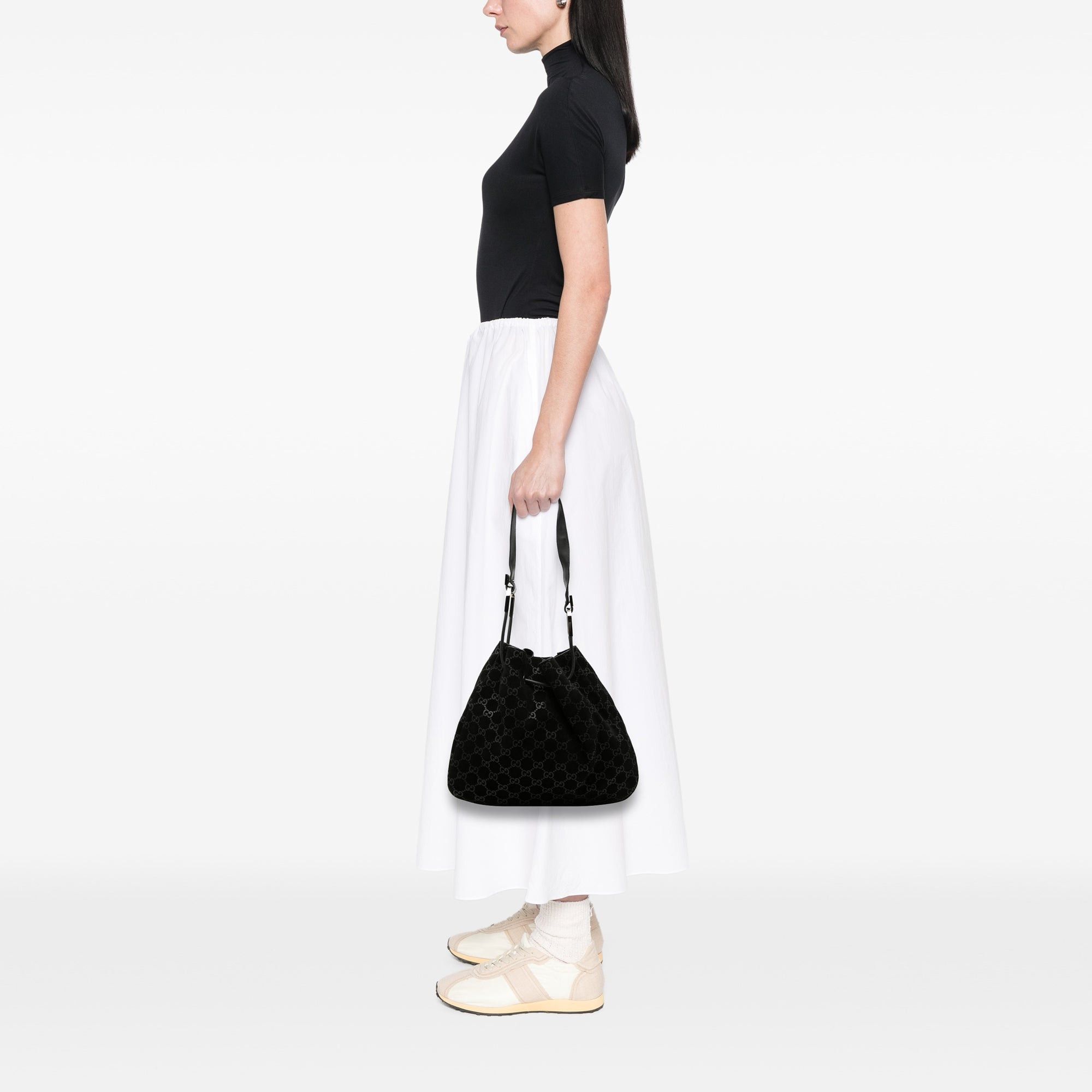 Gucci GG Suede Shoulder Bag Size ONE SIZE - 7 Thumbnail
