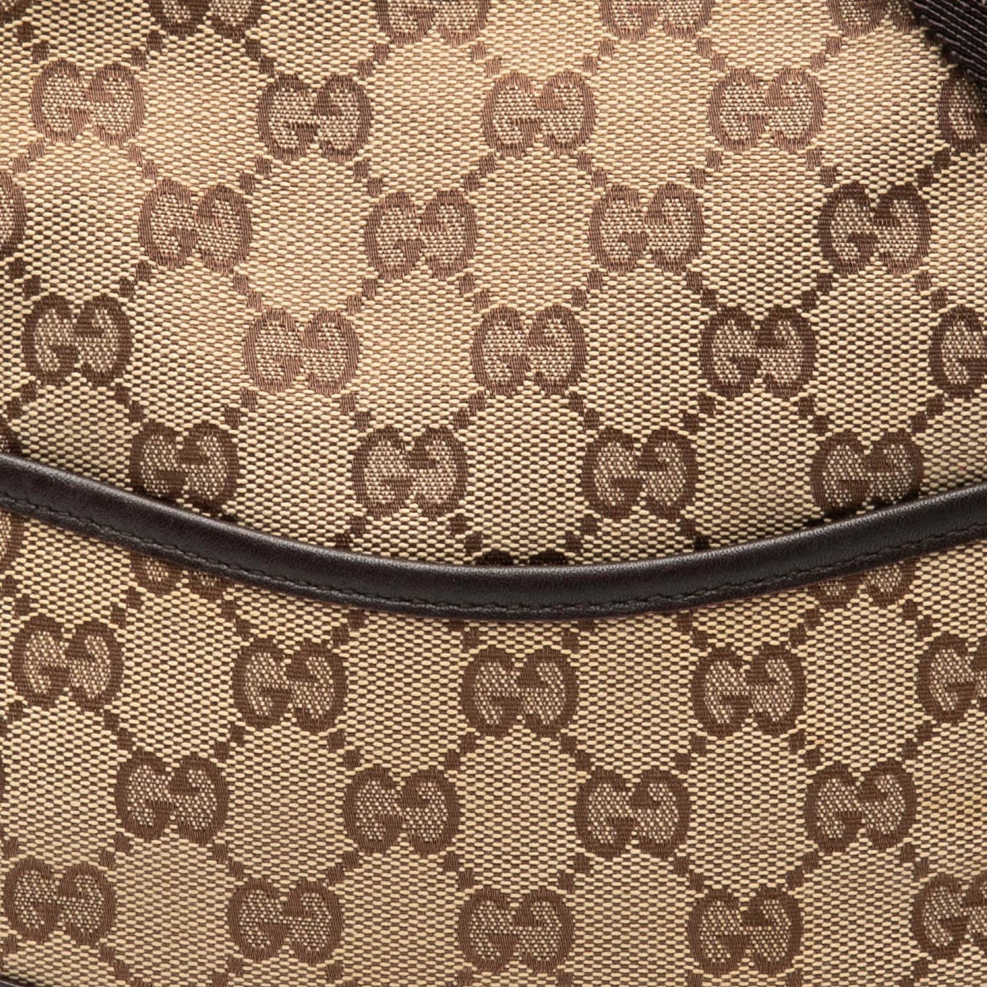 Gucci Small GG Canvas Perforated Crossbody Size ONE SIZE - 7 Thumbnail
