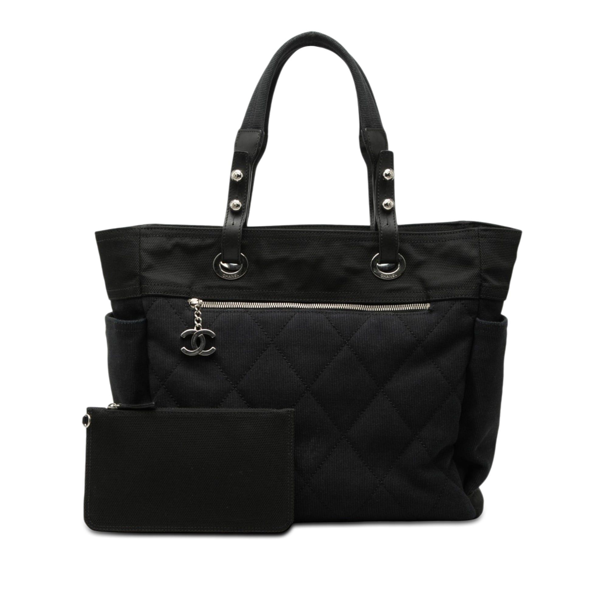 Chanel Large Quilted Canvas Paris Biarritz Tote Size ONE SIZE - 8 Thumbnail