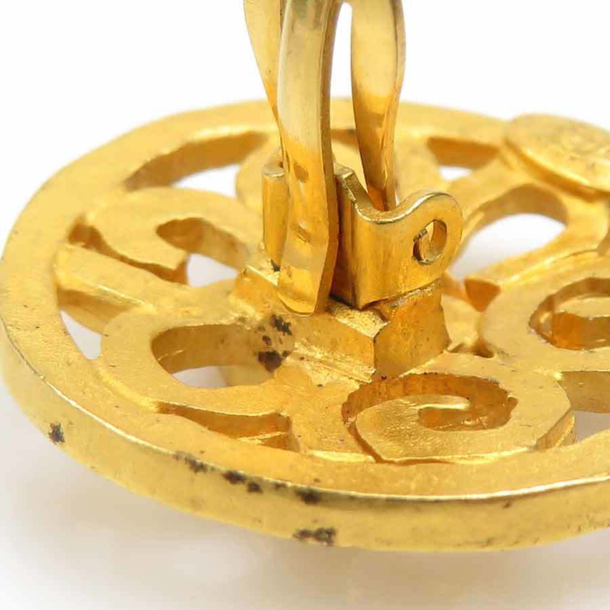 Chanel Chanel Earrings Vintage Metal Gold Women's 56693g Size ONE SIZE - 11 Thumbnail