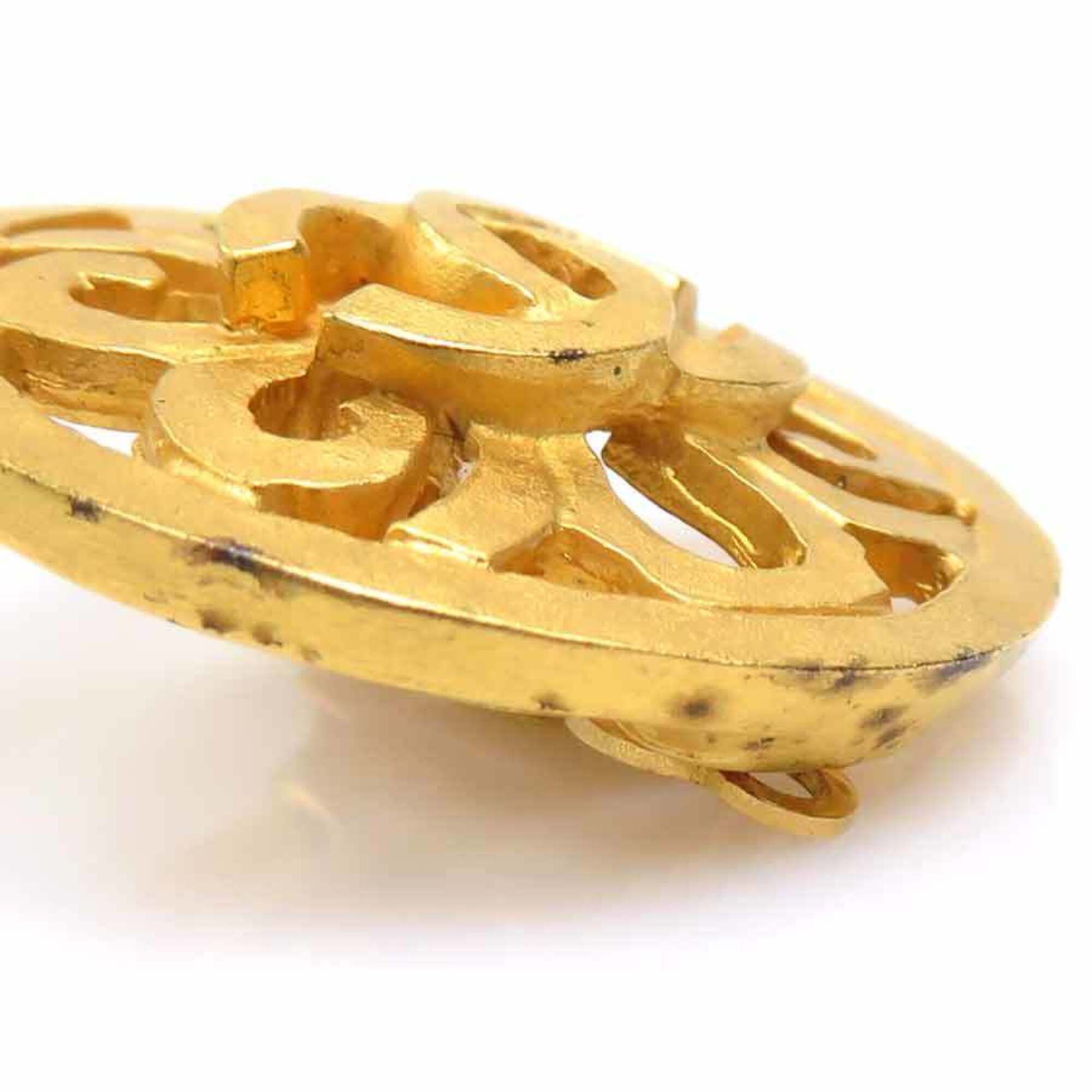 Chanel Chanel Earrings Vintage Metal Gold Women's 56693g Size ONE SIZE - 9 Thumbnail