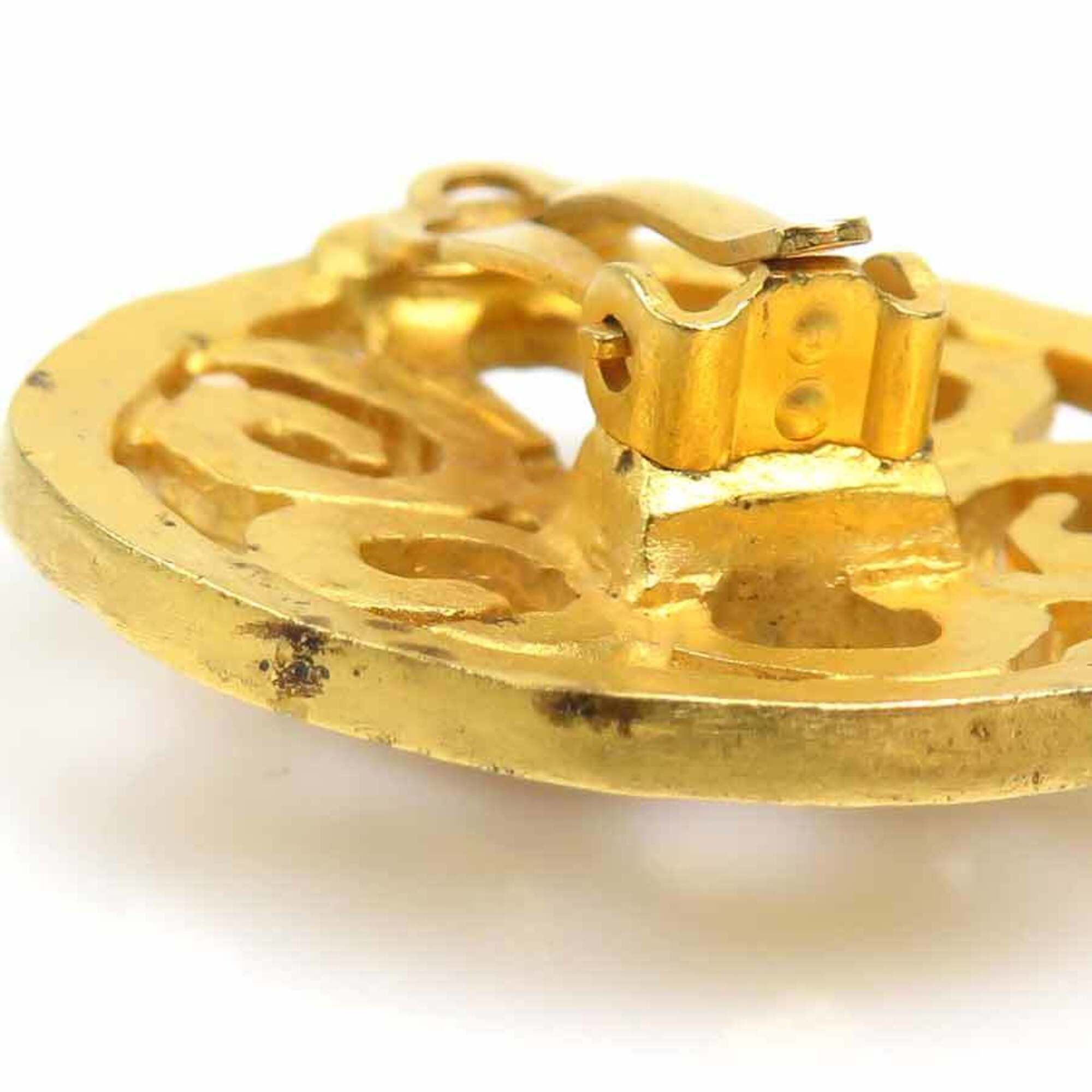 Chanel Chanel Earrings Vintage Metal Gold Women's 56693g Size ONE SIZE - 10 Thumbnail