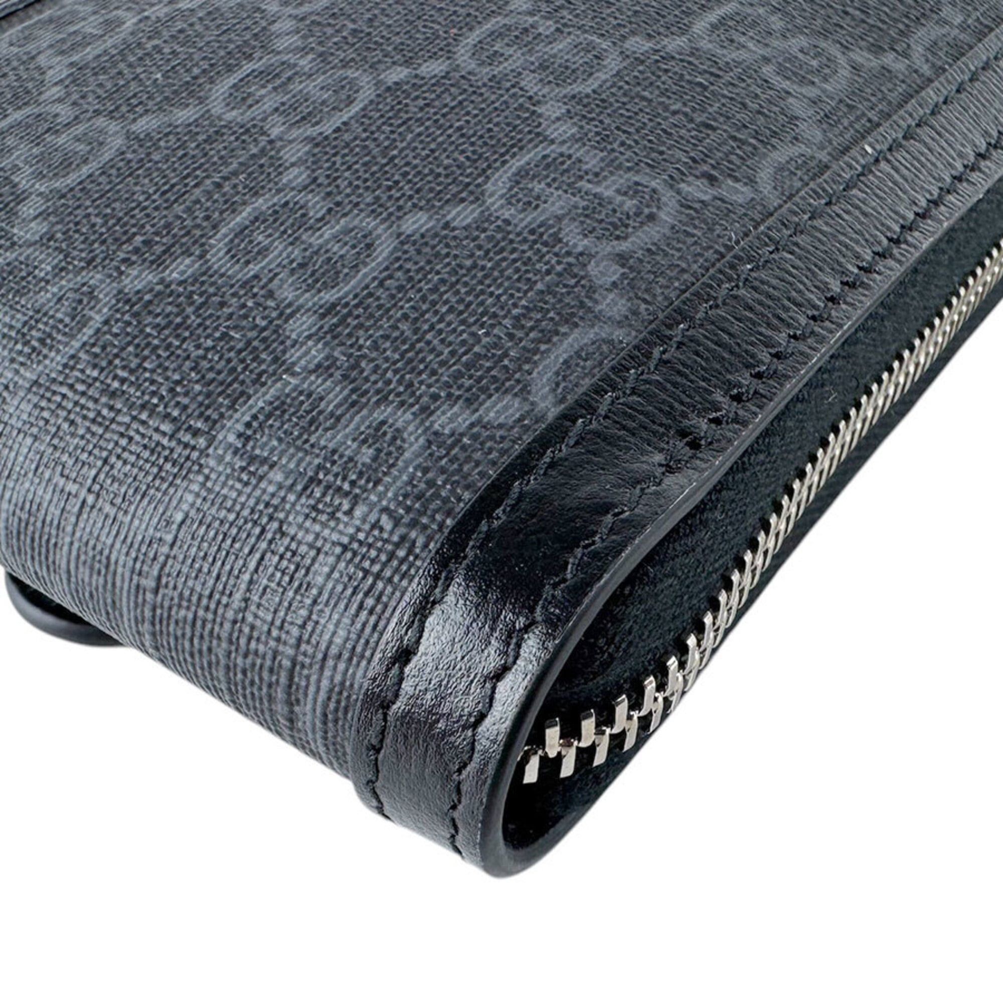 Gucci Gucci Shoulder Bag Phone Holder Pouch GG Supreme Canvas Black Men's Women's 724352 z9399 Size ONE SIZE - 7 Thumbnail