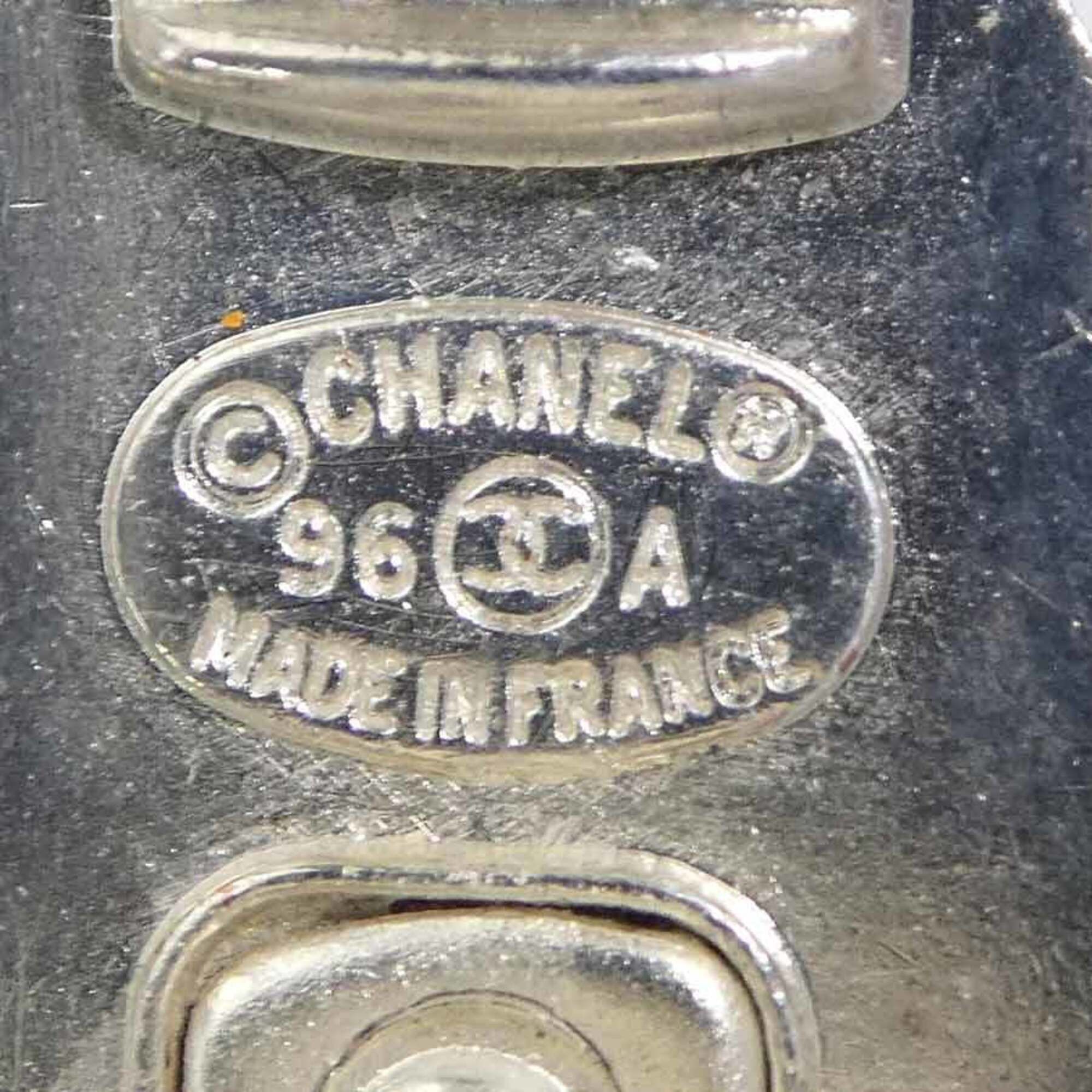 Chanel Chanel Earrings Turnlock Metal Silver Women's 56705g Size ONE SIZE - 10 Thumbnail