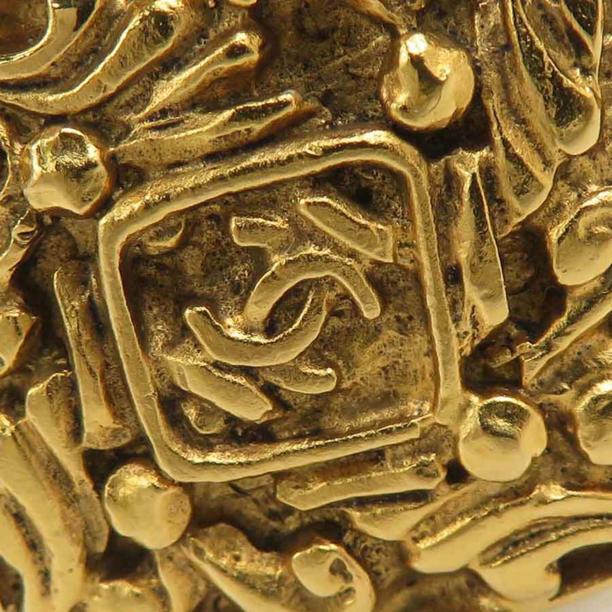 Chanel Chanel Earrings Vintage Metal Gold Women's 56698a Size ONE SIZE - 9 Thumbnail