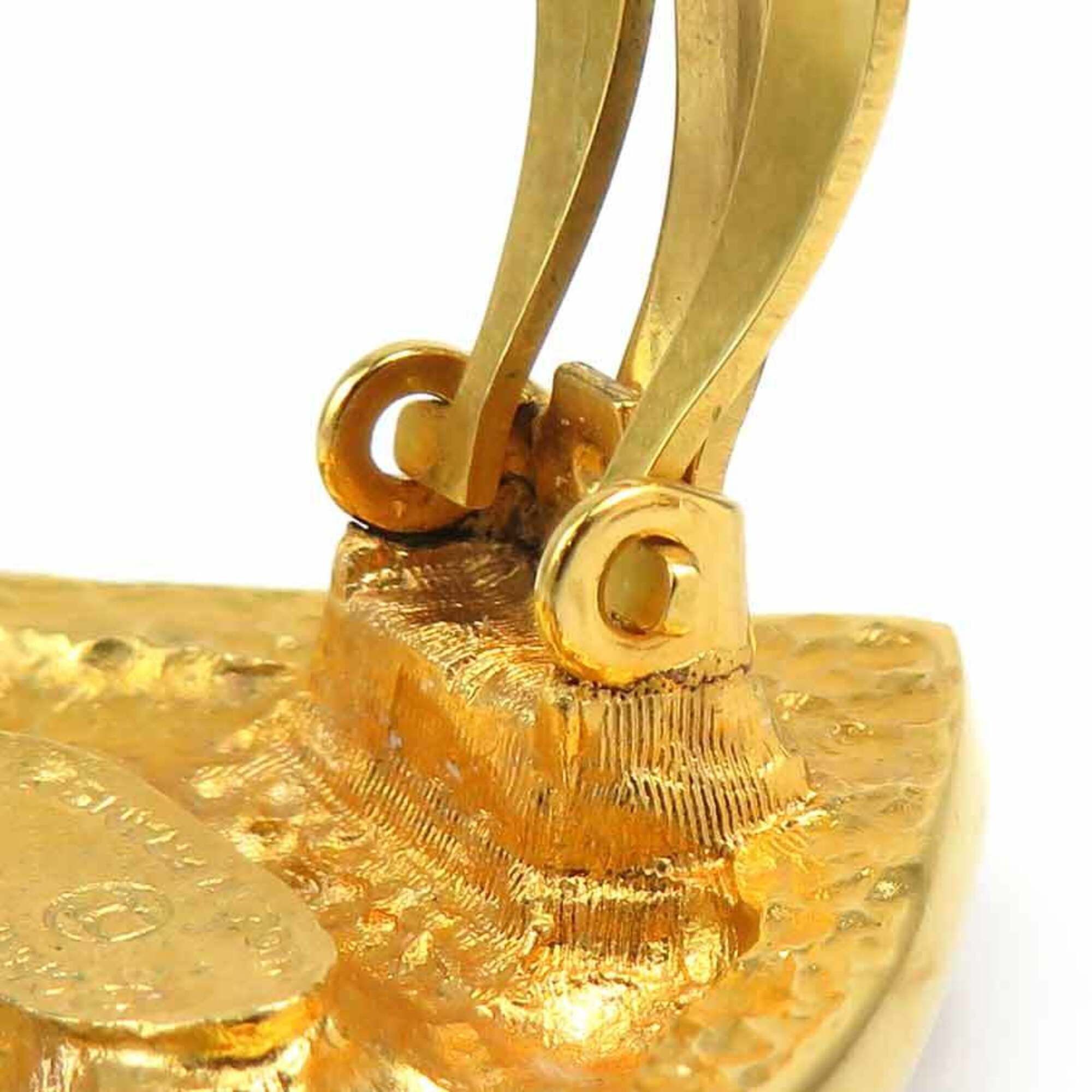 Chanel Chanel Earrings Vintage Metal Gold Women's 56698a Size ONE SIZE - 10 Thumbnail
