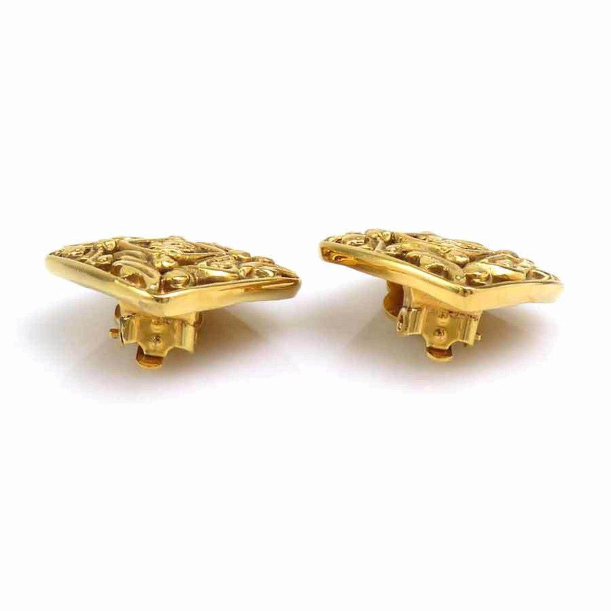 Chanel Chanel Earrings Vintage Metal Gold Women's 56698a Size ONE SIZE - 8 Thumbnail