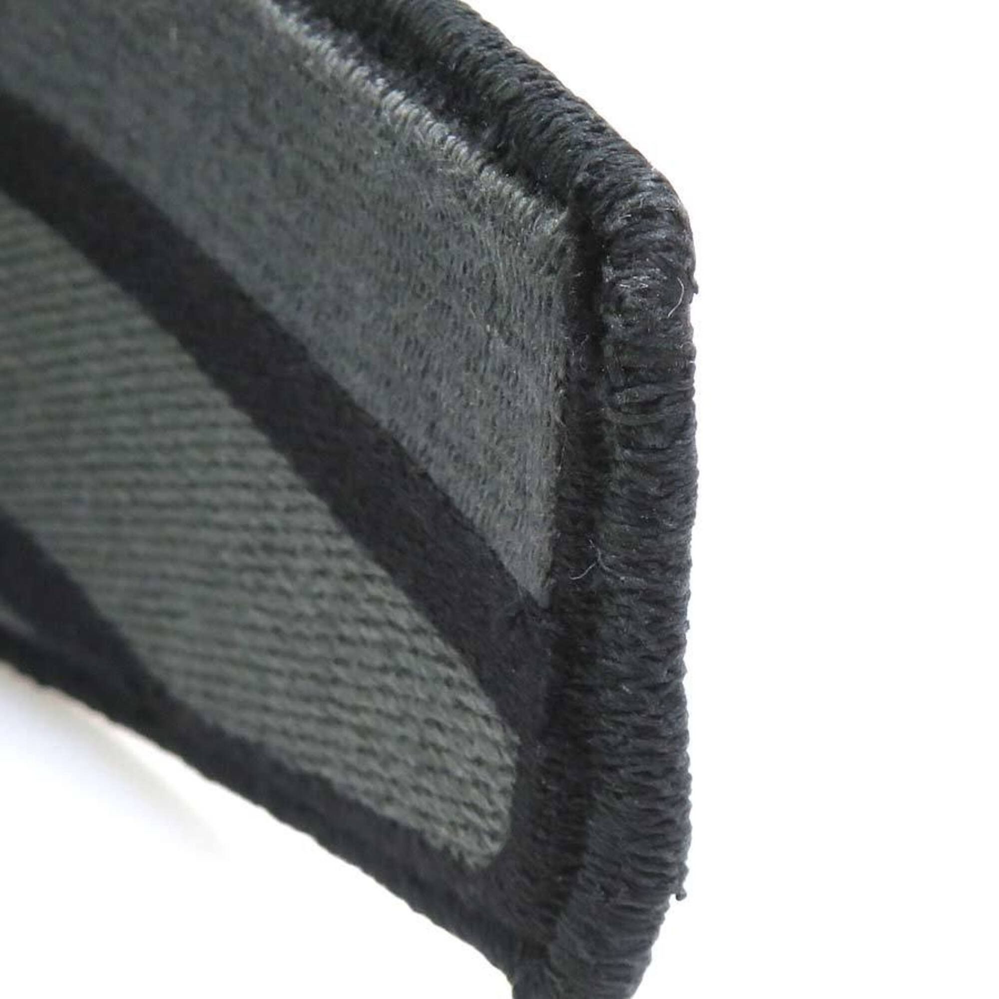 Dior Christian Dior Canvas Headband, Black/Gray, Women's, h32138a Size ONE SIZE - 10 Thumbnail