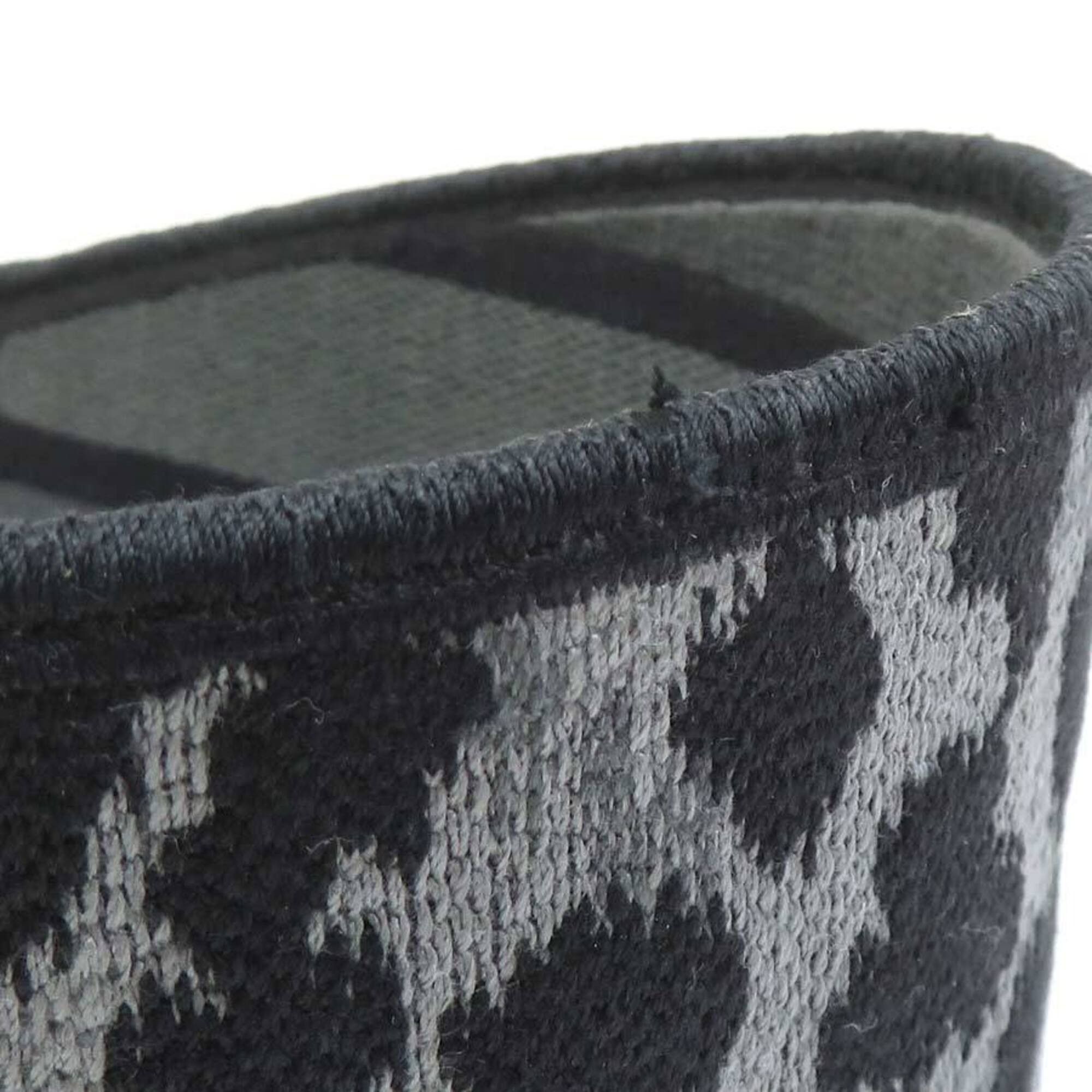 Dior Christian Dior Canvas Headband, Black/Gray, Women's, h32138a Size ONE SIZE - 8 Thumbnail