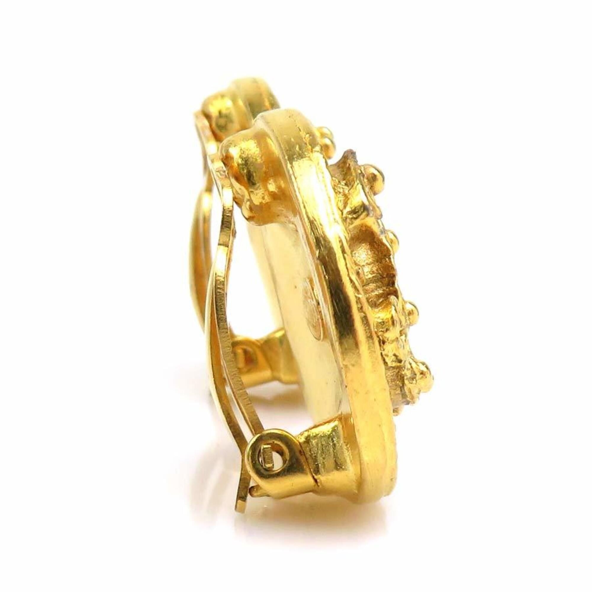 Chanel Chanel Earrings Vintage Metal Gold Women's 56696j Size ONE SIZE - 2 Thumbnail