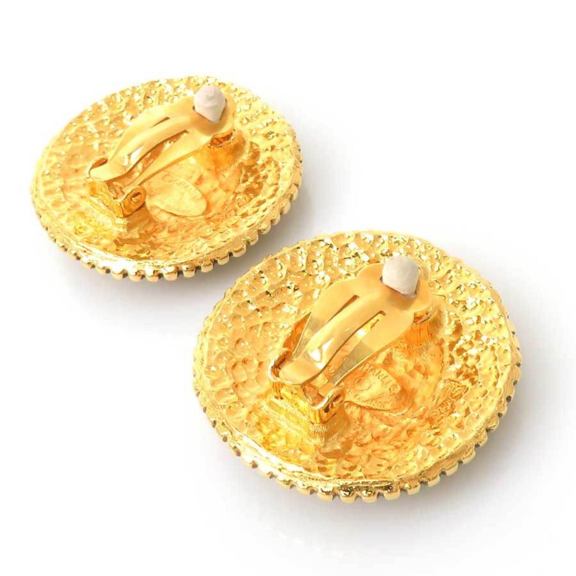 Chanel Chanel Earrings Vintage Metal Gold Women's 56697k Size ONE SIZE - 6 Thumbnail