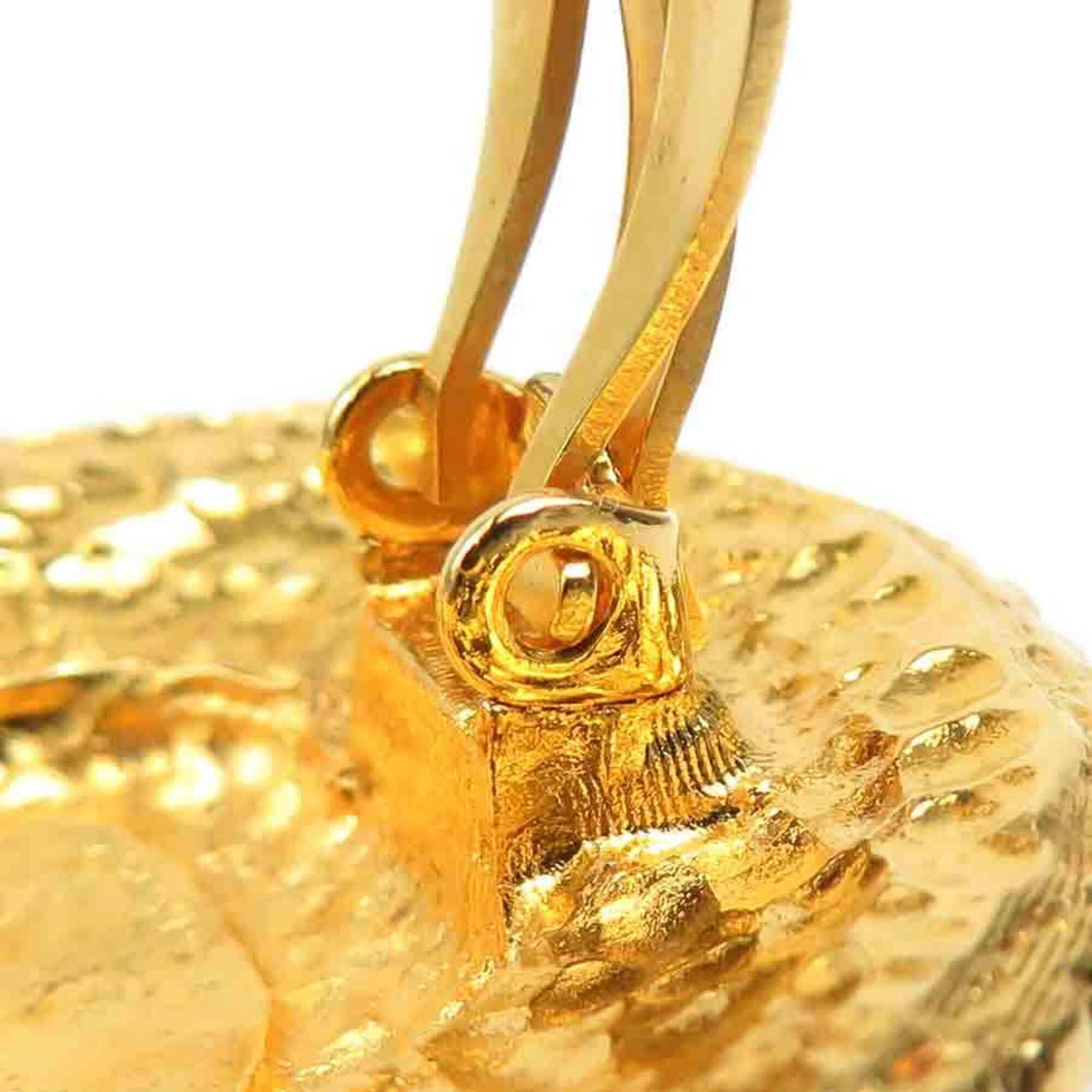 Chanel Chanel Earrings Vintage Metal Gold Women's 56697k Size ONE SIZE - 10 Thumbnail