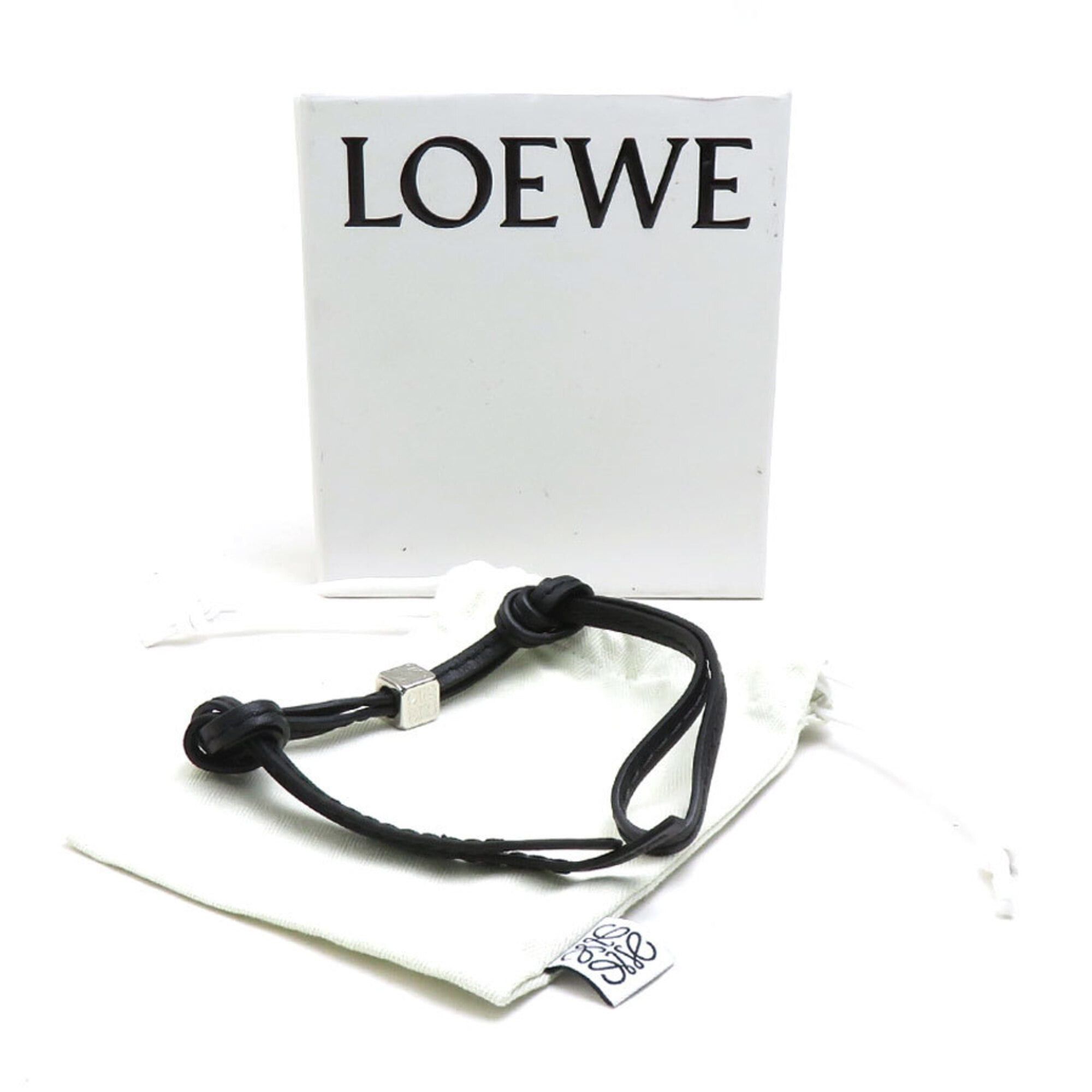 Loewe Loewe Charm Leather Metal Black Men's Women's h32137k Size ONE SIZE - 9 Thumbnail