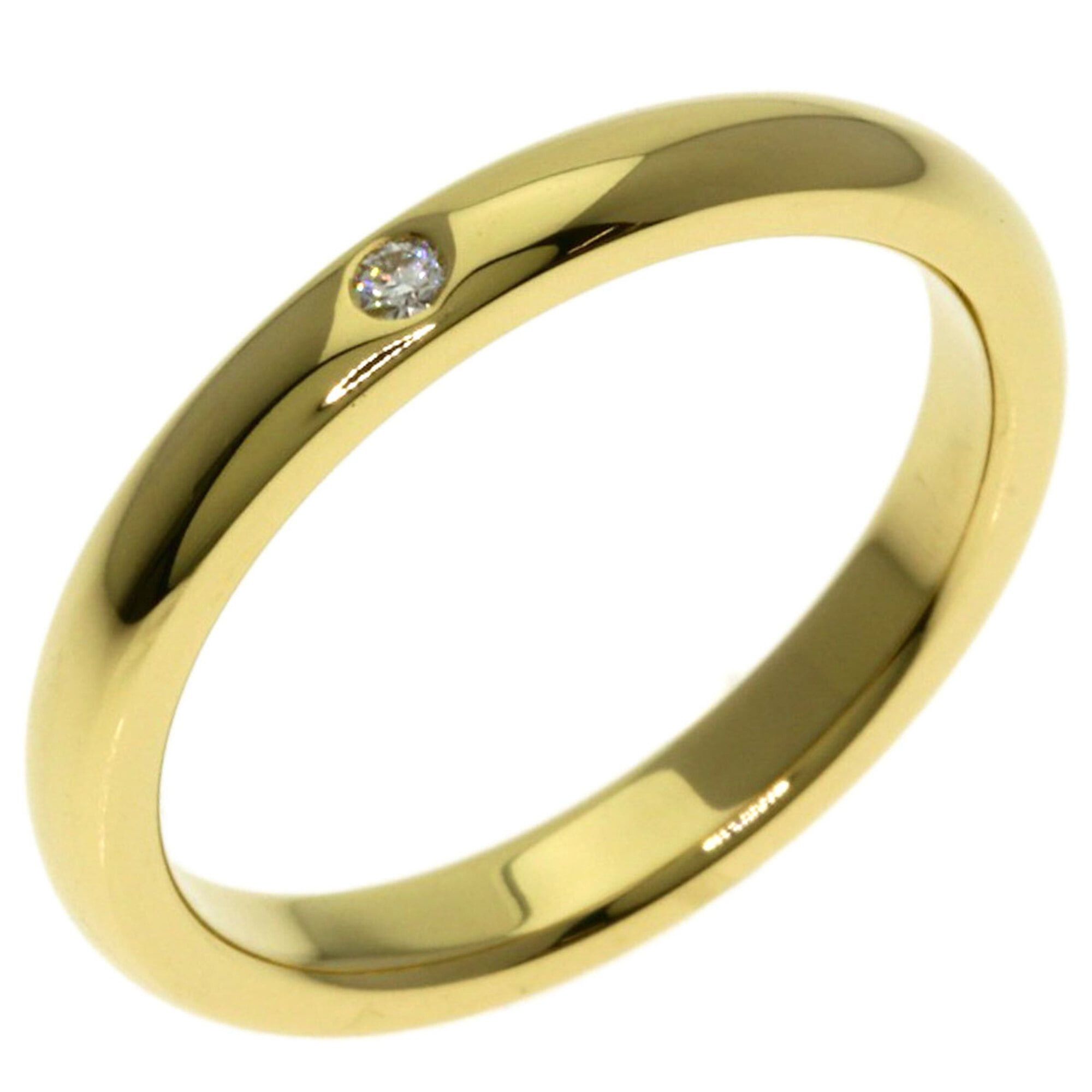 Tiffany & Co. Tiffany & Co. Stacking Band 1P Diamond Ring, 18K Yellow Gold, Women's. Size ONE SIZE - 2 Thumbnail