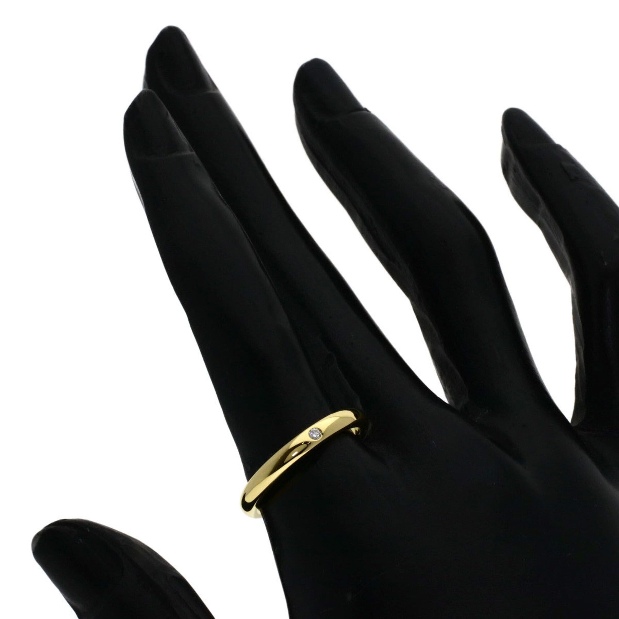 Tiffany & Co. Tiffany & Co. Stacking Band 1P Diamond Ring, 18K Yellow Gold, Women's. Size ONE SIZE - 5 Thumbnail