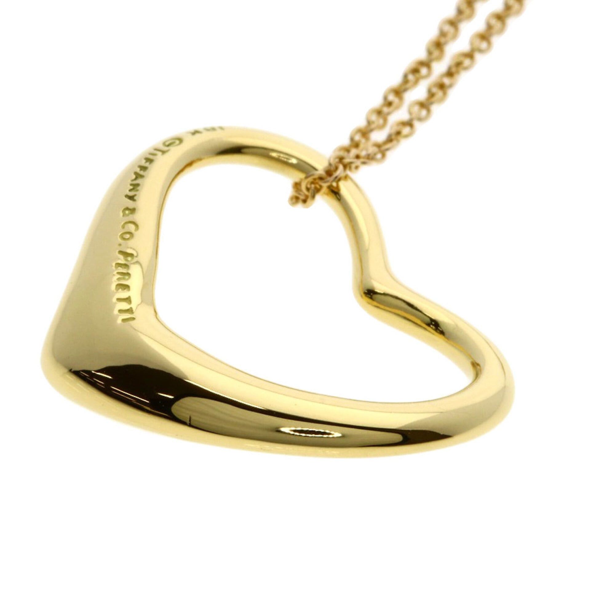 Tiffany & Co. Tiffany & Co. Open Heart Necklace, 18K Yellow Gold, Women's. Size ONE SIZE - 7 Thumbnail