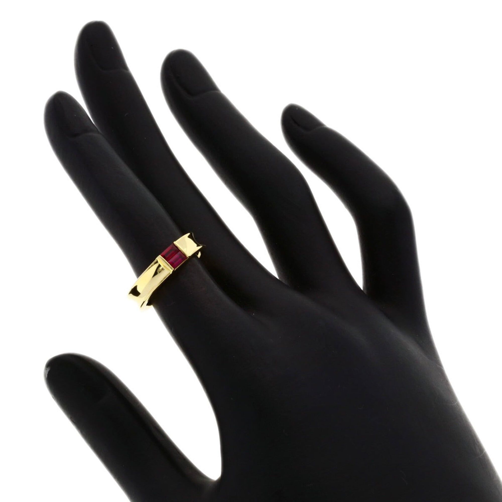 Tiffany & Co. Tiffany & Co. Stacking Ruby Ring, 18K Yellow Gold, Women's. Size ONE SIZE - 7 Thumbnail