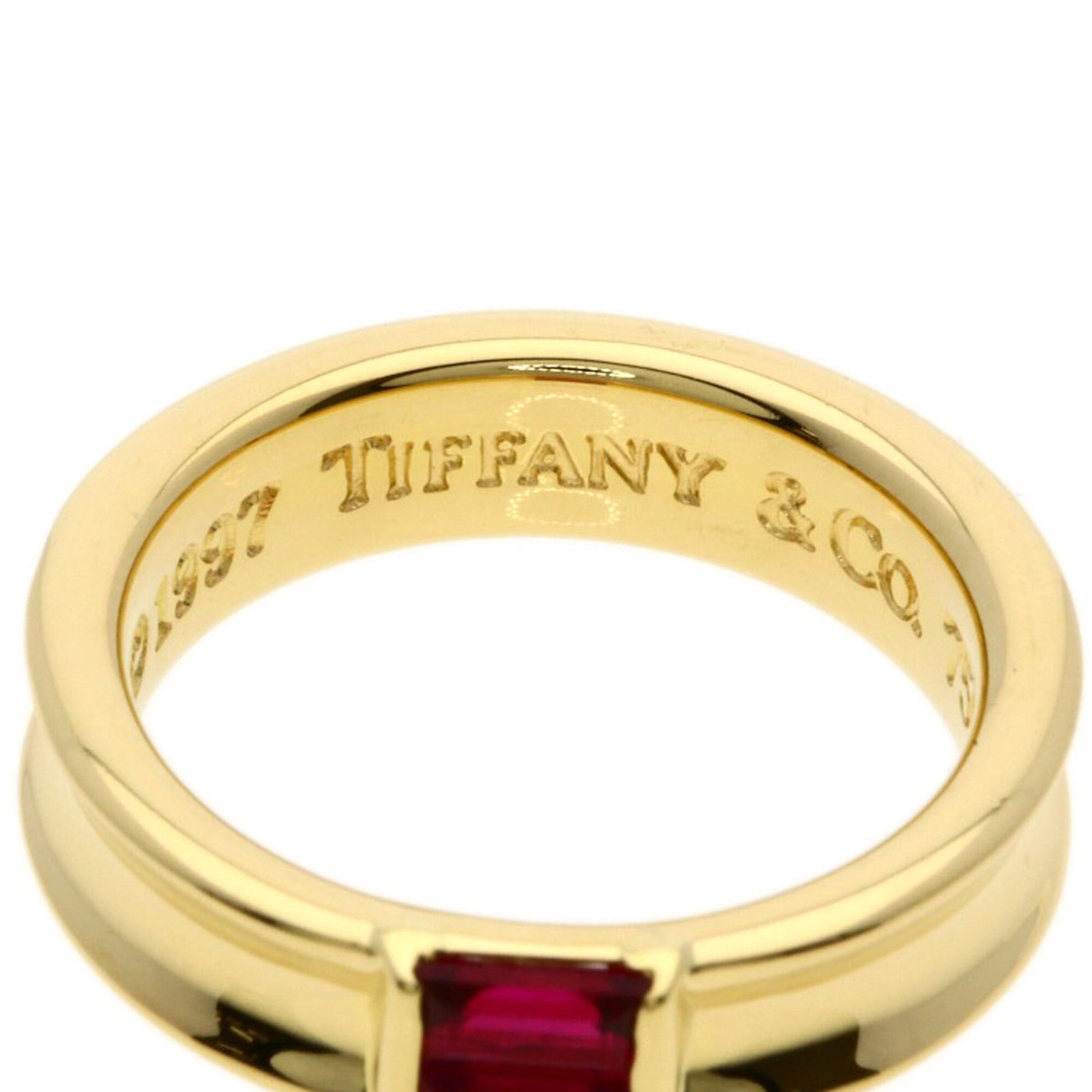Tiffany & Co. Tiffany & Co. Stacking Ruby Ring, 18K Yellow Gold, Women's. Size ONE SIZE - 5 Thumbnail