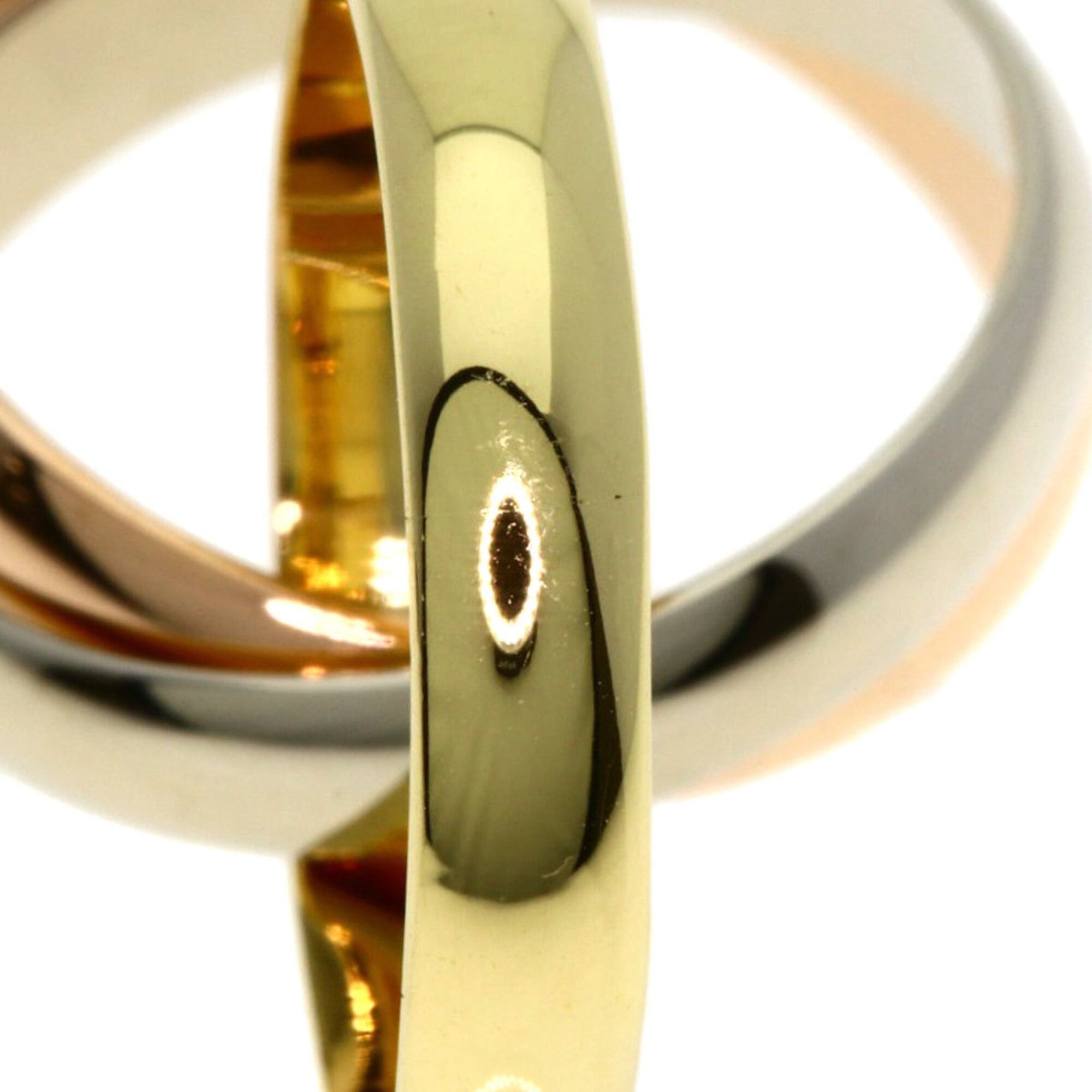 Cartier Cartier Trinity #50 Ring - 18K Yellow Gold/18K Pink White Gold Women's CARTIER Size ONE SIZE - 6 Thumbnail