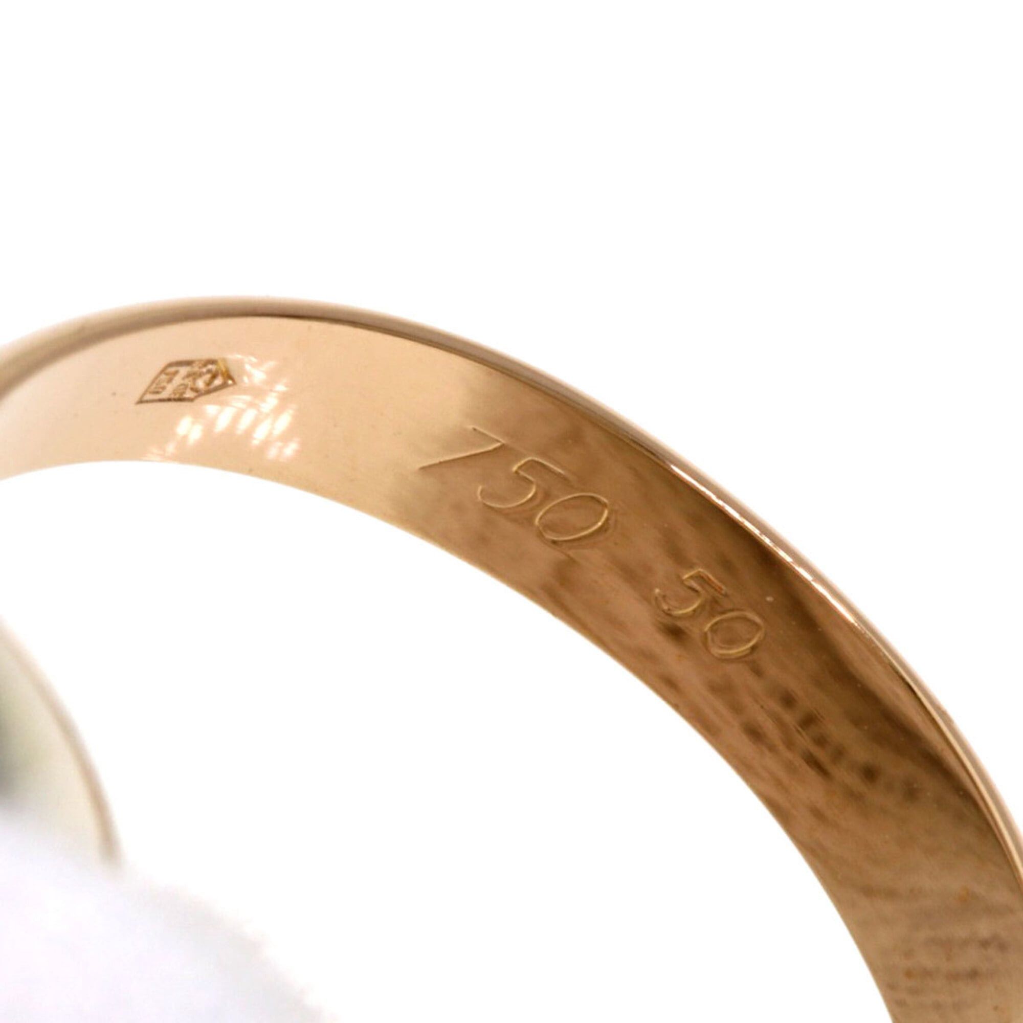 Cartier Cartier Trinity #50 Ring - 18K Yellow Gold/18K Pink White Gold Women's CARTIER Size ONE SIZE - 4 Thumbnail