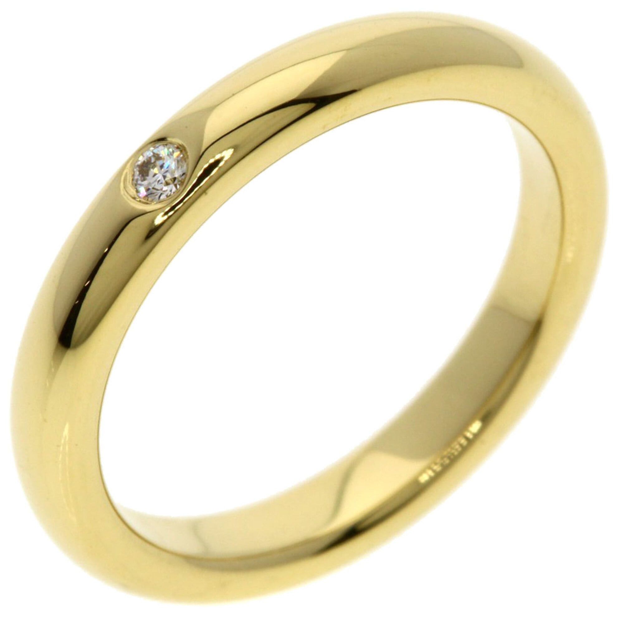 Tiffany & Co. Tiffany & Co. Stacking Band 1P Diamond Ring, 18K Yellow Gold, Women's. Size ONE SIZE - 2 Thumbnail