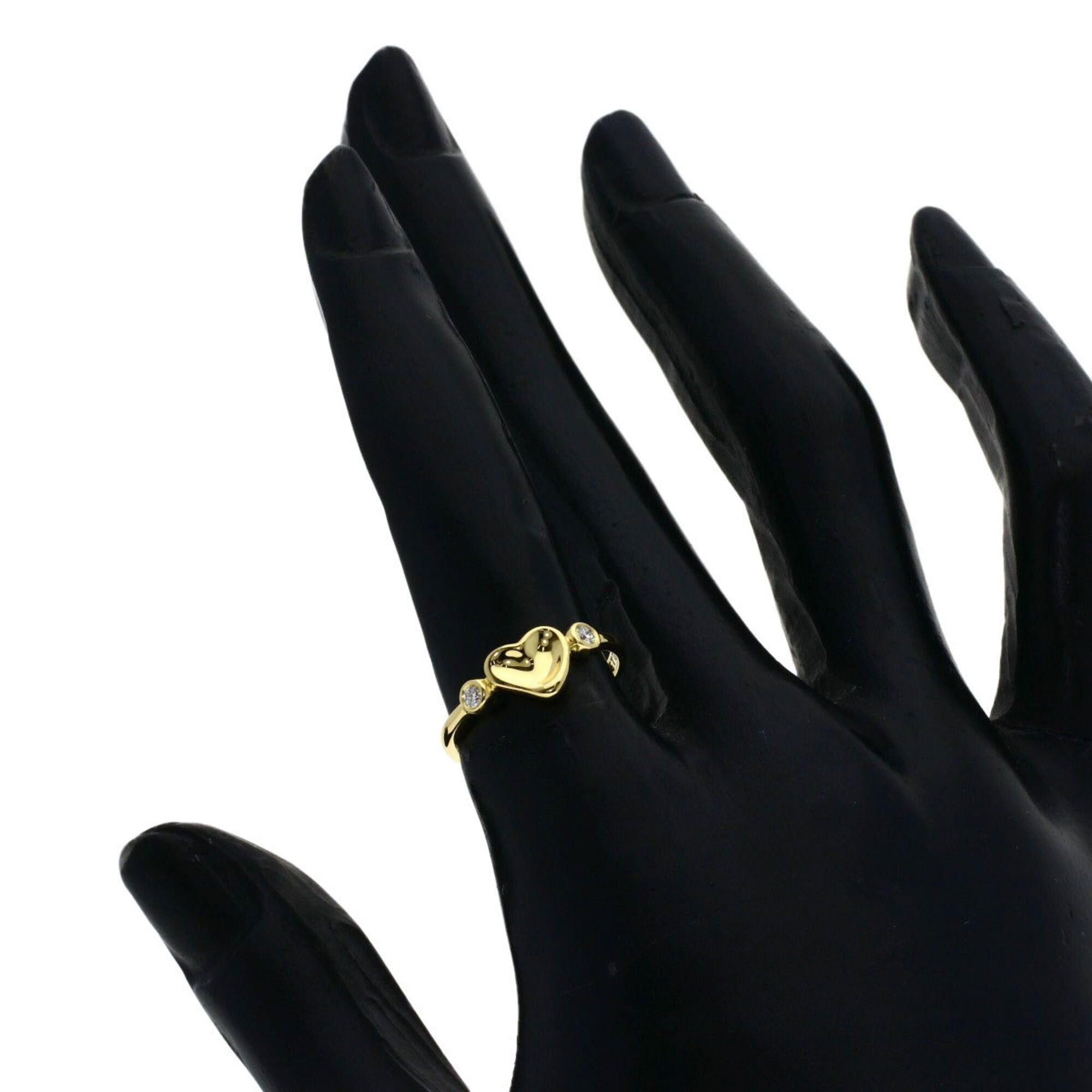 Tiffany & Co. Tiffany & Co. Full Heart 2-Piece Diamond Ring, 18K Yellow Gold, Women's. Size ONE SIZE - 7 Thumbnail