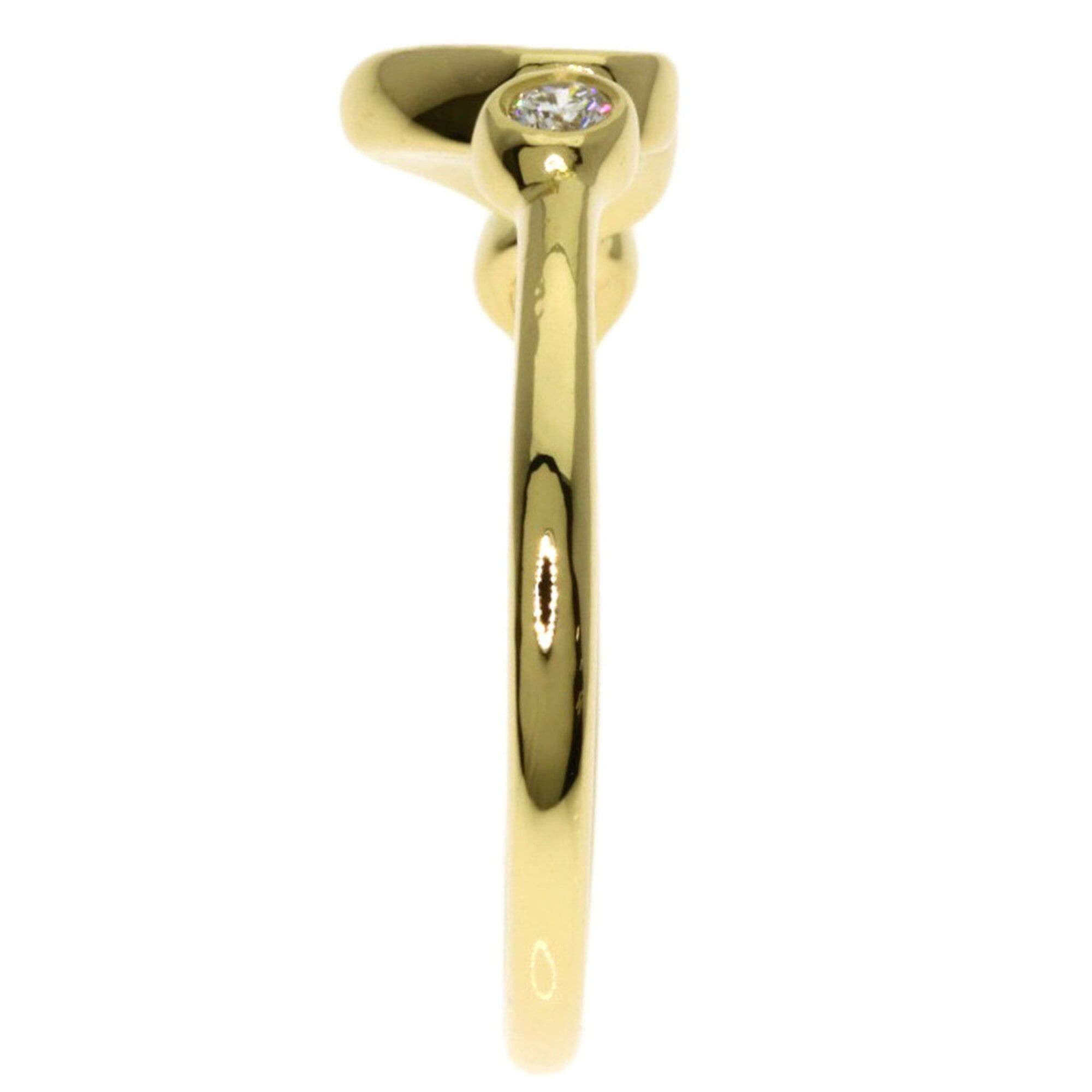 Tiffany & Co. Tiffany & Co. Full Heart 2-Piece Diamond Ring, 18K Yellow Gold, Women's. Size ONE SIZE - 3 Thumbnail