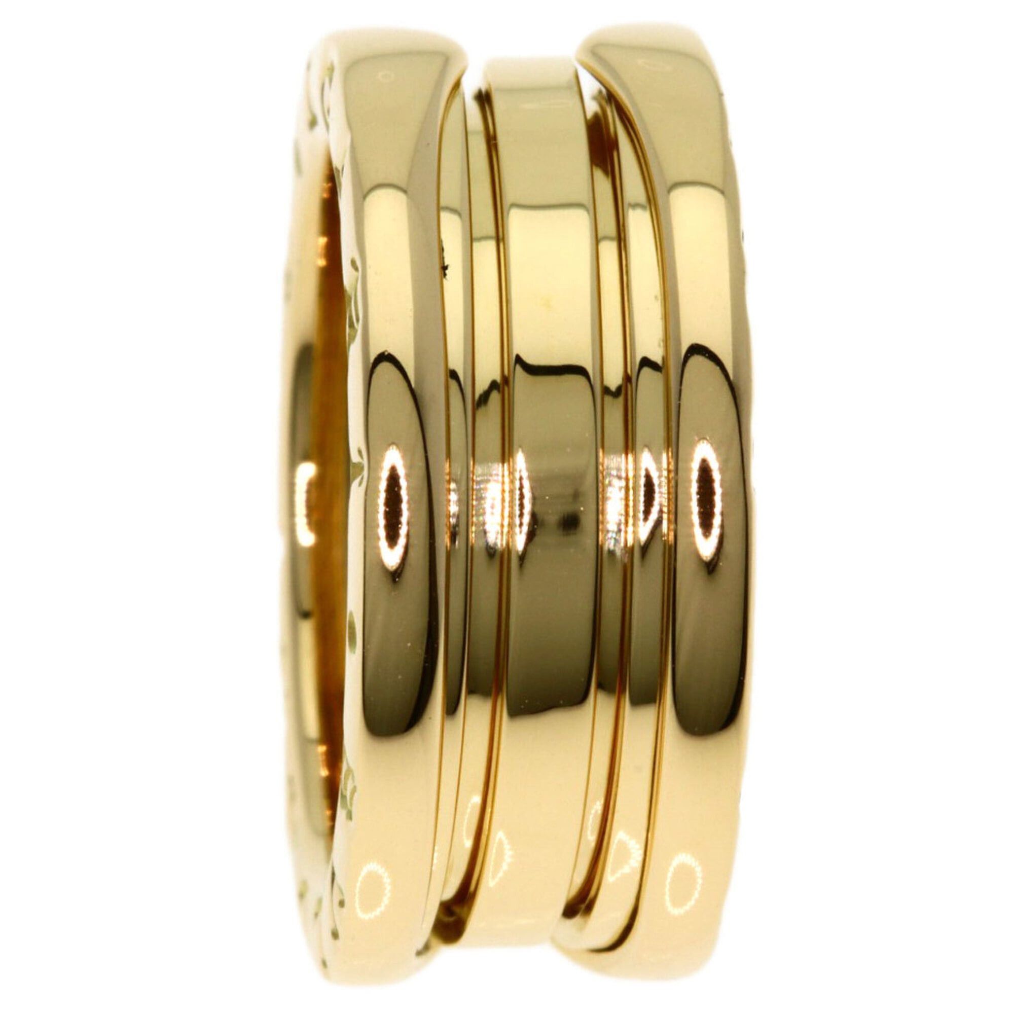 Bvlgari BVLGARI B-zero1 2-band ring #50, 18K yellow gold, women's. Size ONE SIZE - 3 Thumbnail