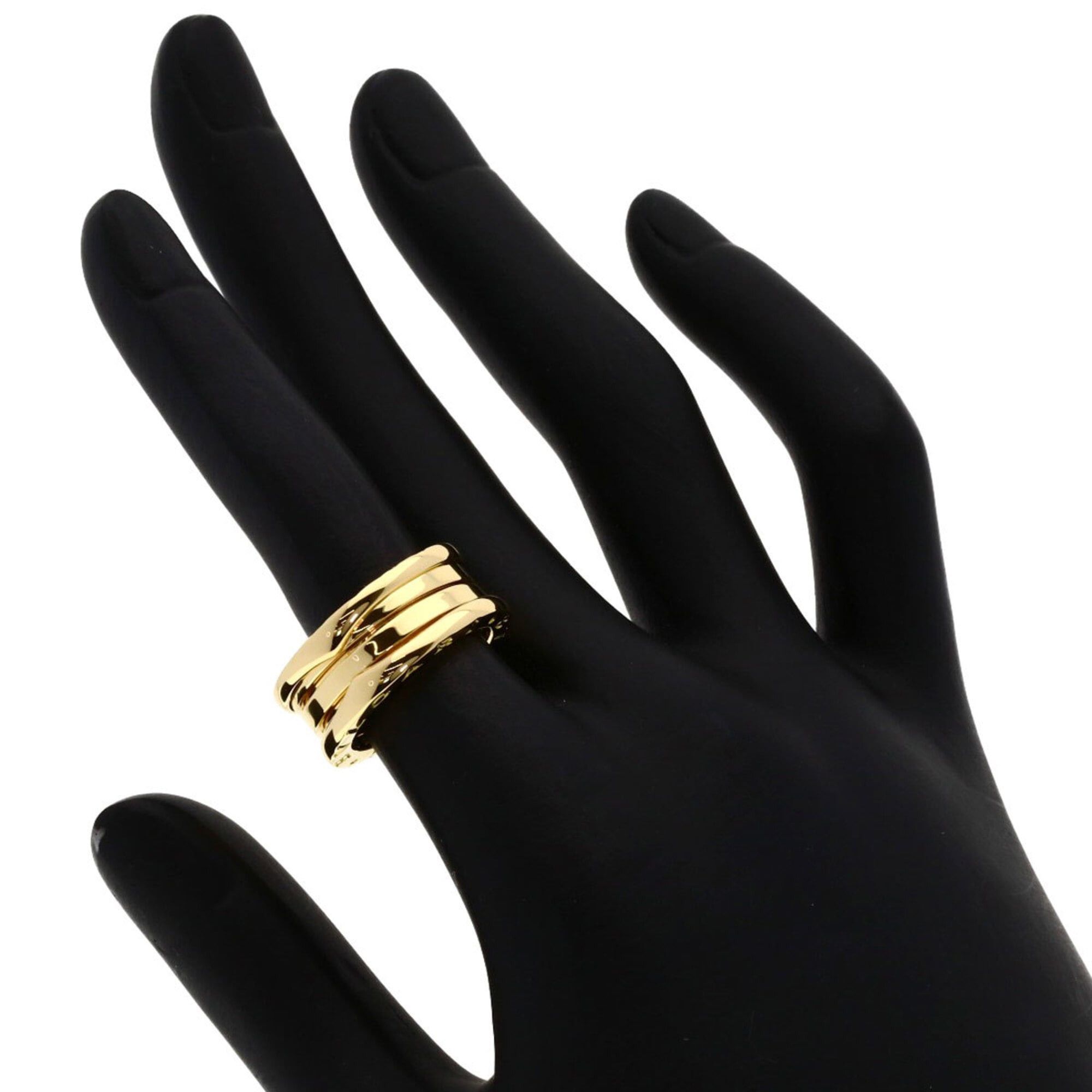 Bvlgari BVLGARI B-zero1 2-band ring #50, 18K yellow gold, women's. Size ONE SIZE - 5 Thumbnail