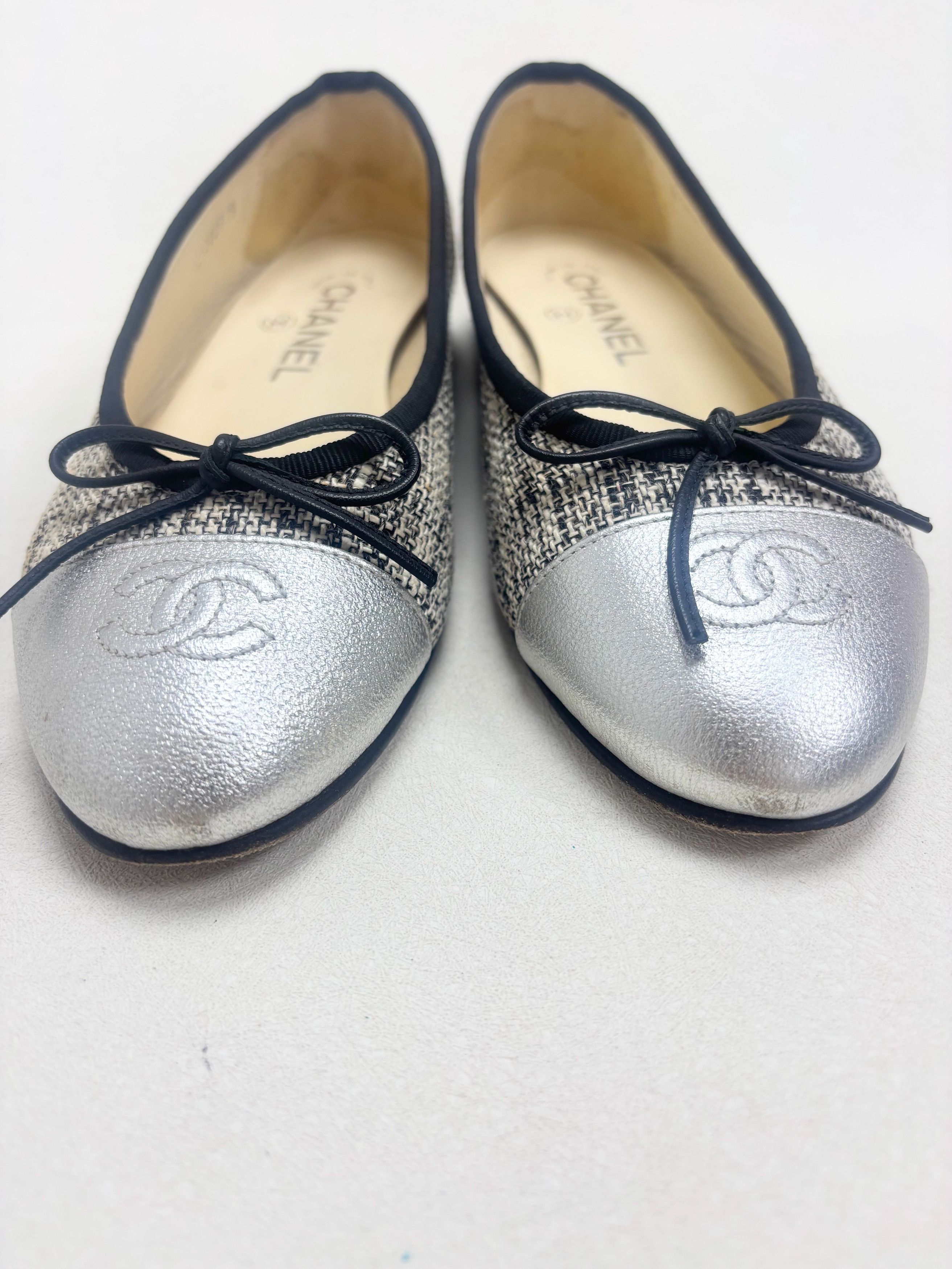 Chanel Ballerines tweed Size US 6 / IT 36 - 6 Thumbnail