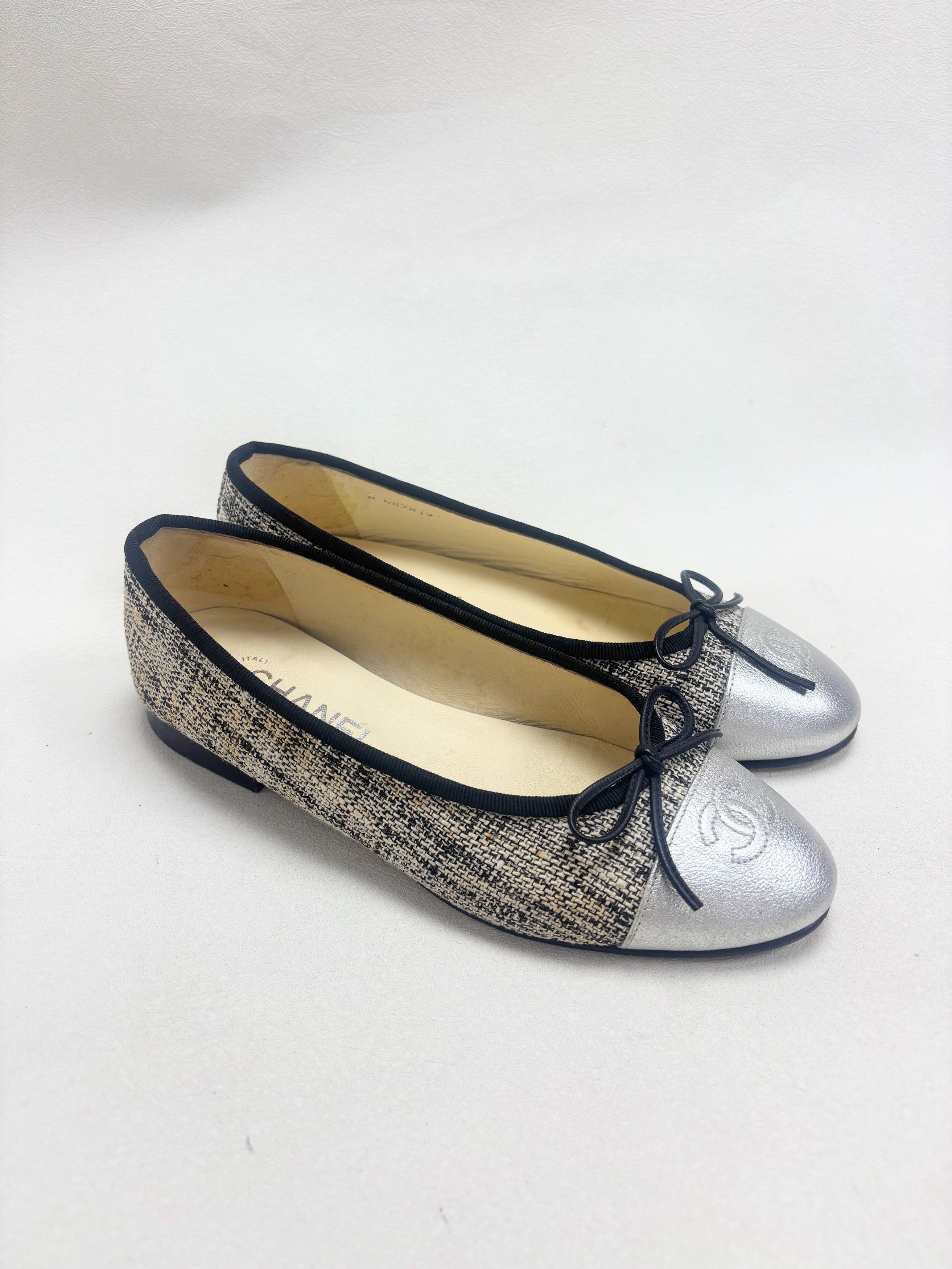 Chanel Ballerines tweed Size US 6 / IT 36 - 3 Thumbnail