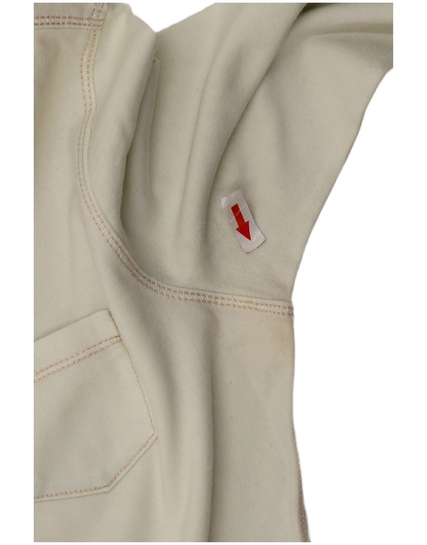 Ralph Lauren Womens Long Sleeve Rugby Polo Shirt UK 12 Medium Off White Size XS / US 0-2 / IT 36-38 - 3 Thumbnail