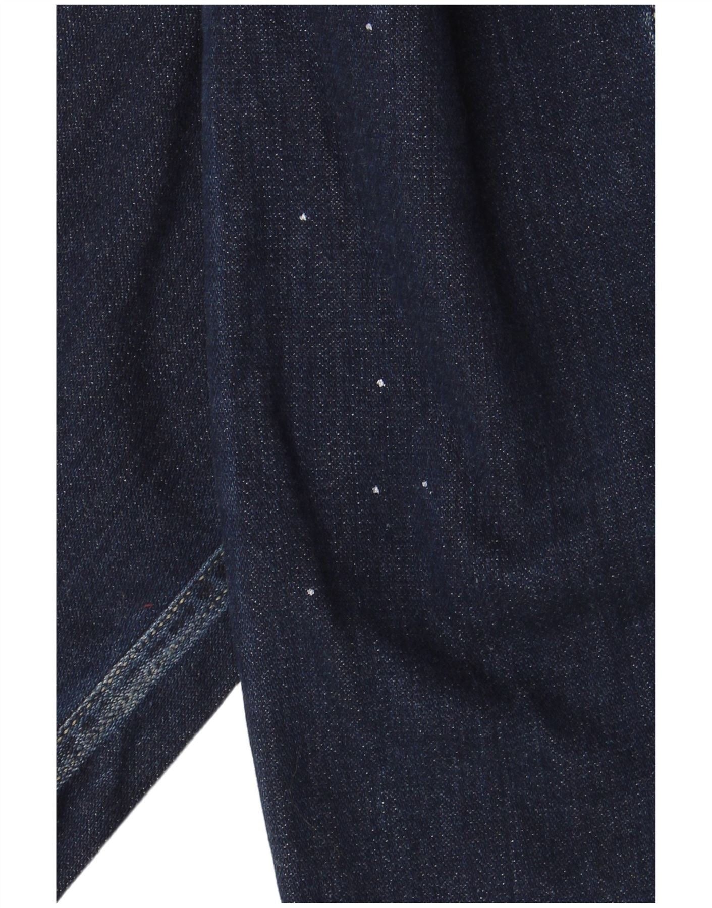 Diesel Womens Clush Low Waist Skinny Jeans W26 L32 Navy Blue Cotton Size 26" / US 2 / IT 38 - 4 Thumbnail