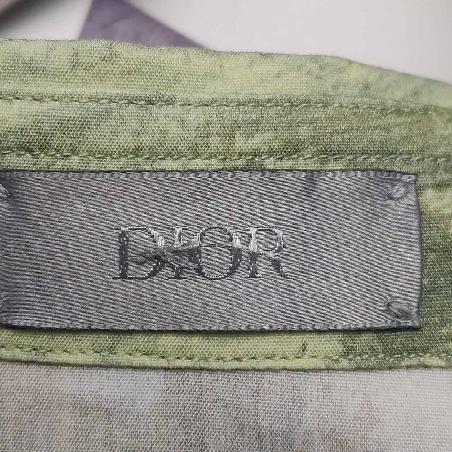 Dior Dior Painterly Print Cotton Silk Shirt Size 38 Size US S / EU 44-46 / 1 - 5 Thumbnail