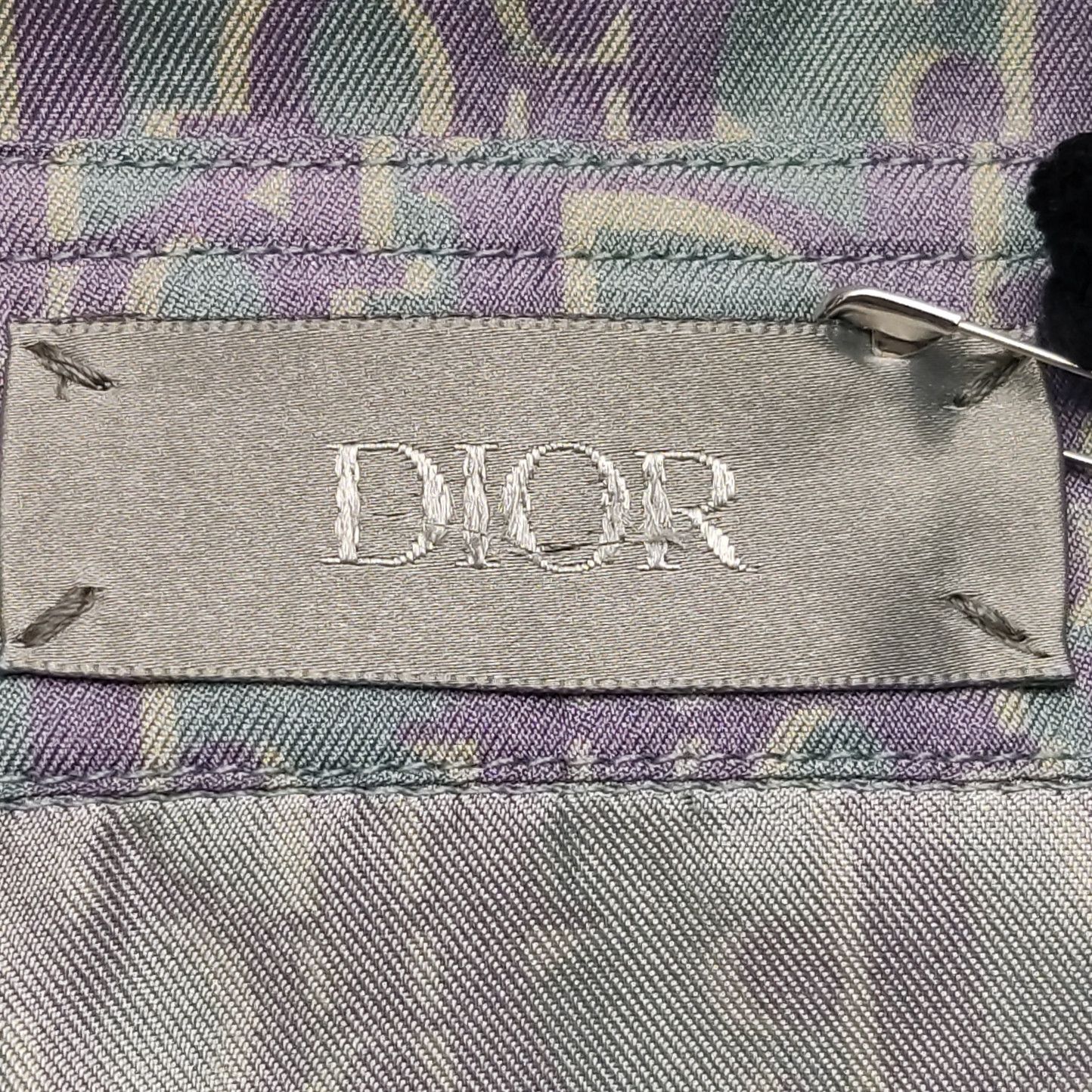 Dior Dior Oblique Silk Short Sleeve Shirt Size 38 Size US S / EU 44-46 / 1 - 5 Thumbnail