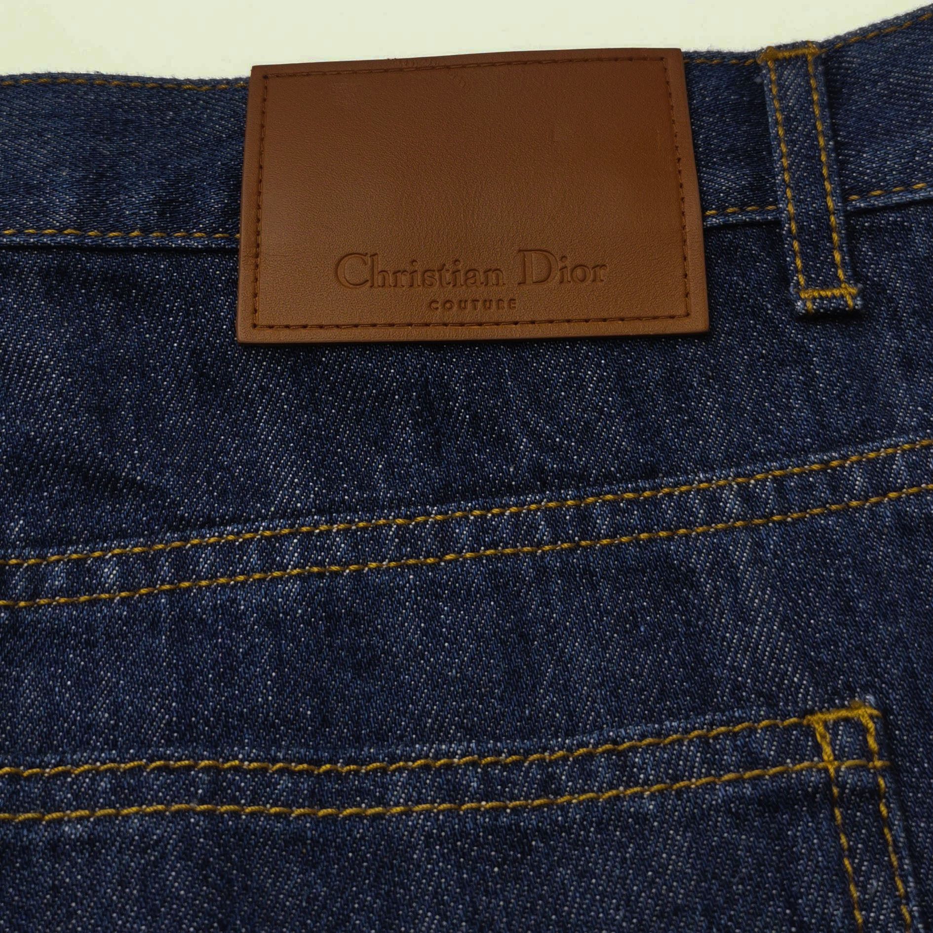 Dior Dior Zipper Hem Denim Jeans Size 31 Size US 31 - 5 Thumbnail