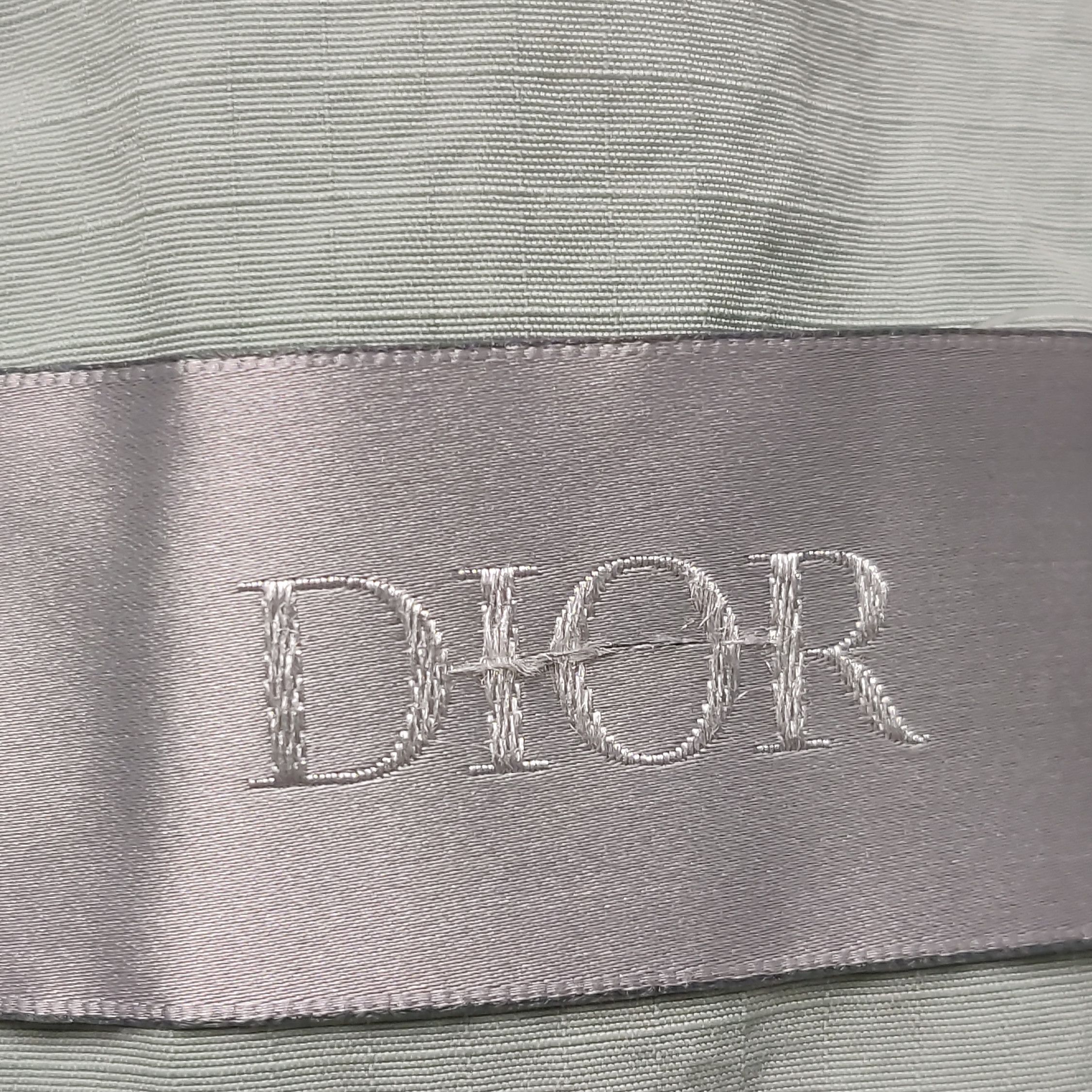 Dior Dior Logo Sage Green Nylon Jacket 46 Size US S / EU 44-46 / 1 - 9 Thumbnail