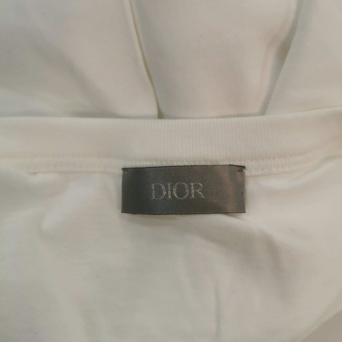 Dior Dior CD Icon Logo Cotton T-Shirt White Size L Size US L / EU 52-54 / 3 - 5 Thumbnail
