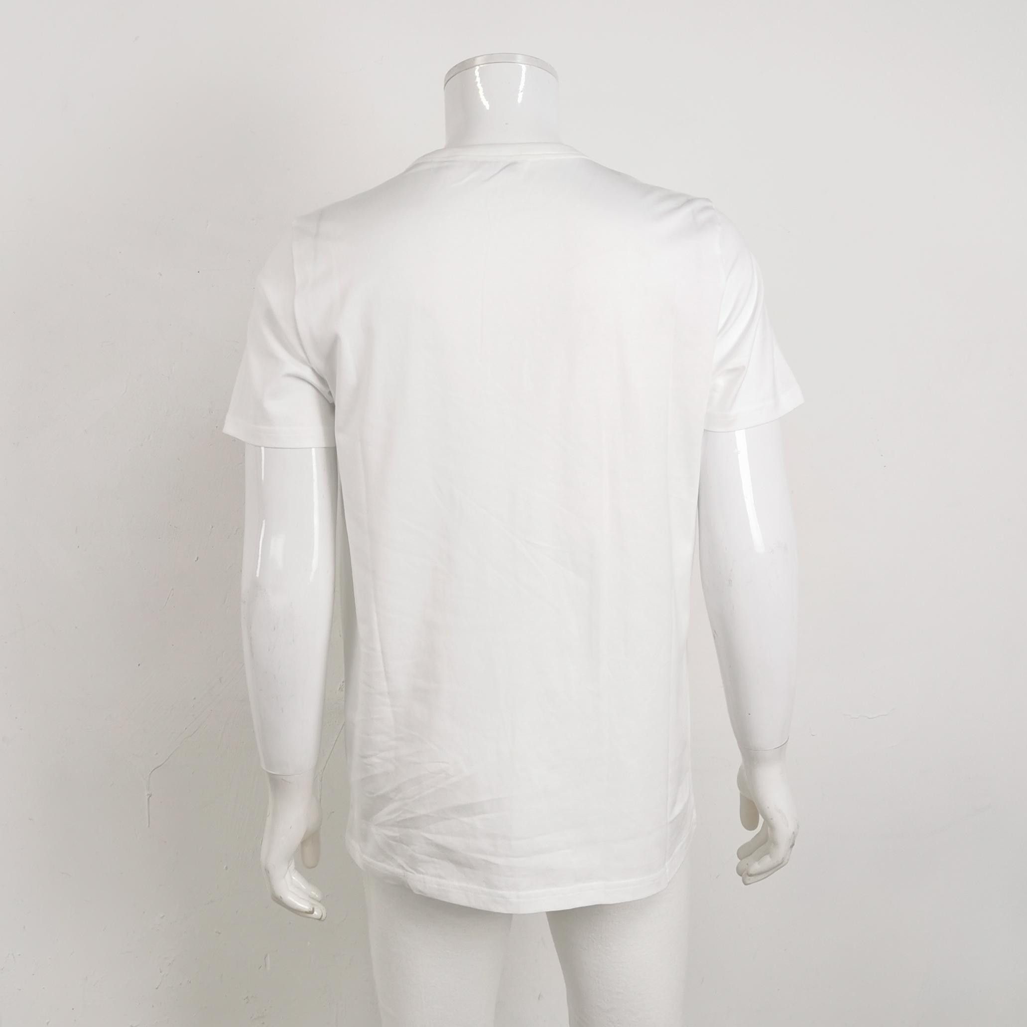 Dior Dior CD Icon Logo Cotton T-Shirt White Size L Size US L / EU 52-54 / 3 - 2 Thumbnail