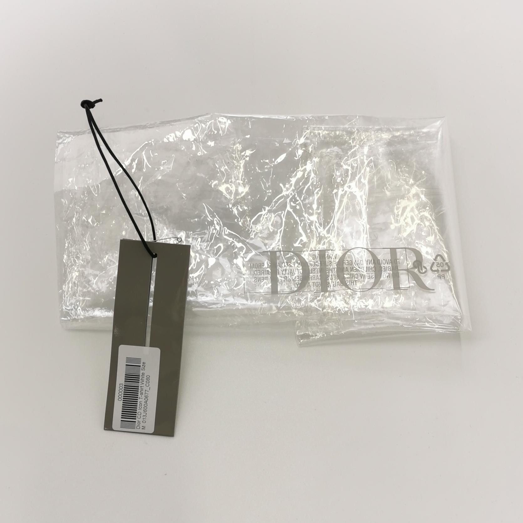 Dior Dior CD Icon Embroidery T-Shirt White Size M Size US M / EU 48-50 / 2 - 4 Thumbnail